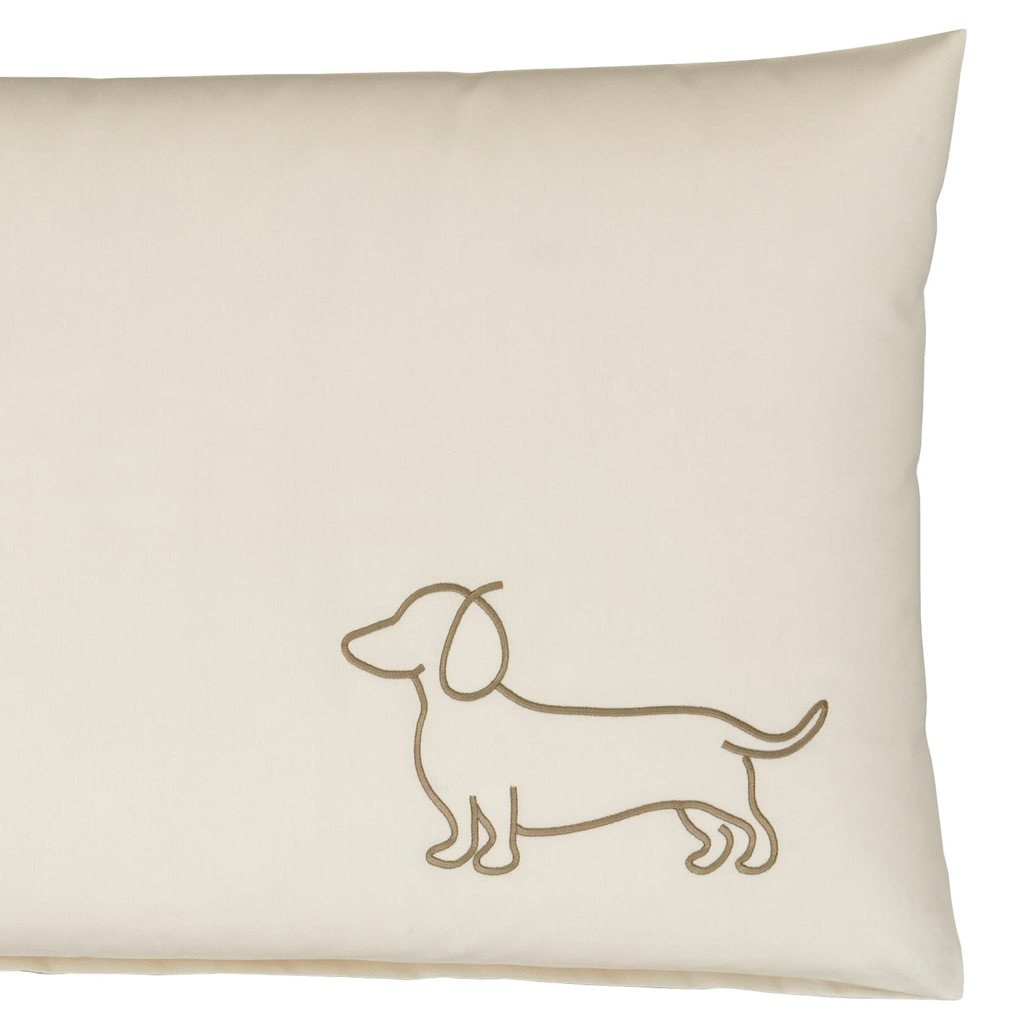 elegante Kissenbezüge WE LOVE DOGS Companion 24542 Natur-Beige - 7 - Kissen 40x80 cm