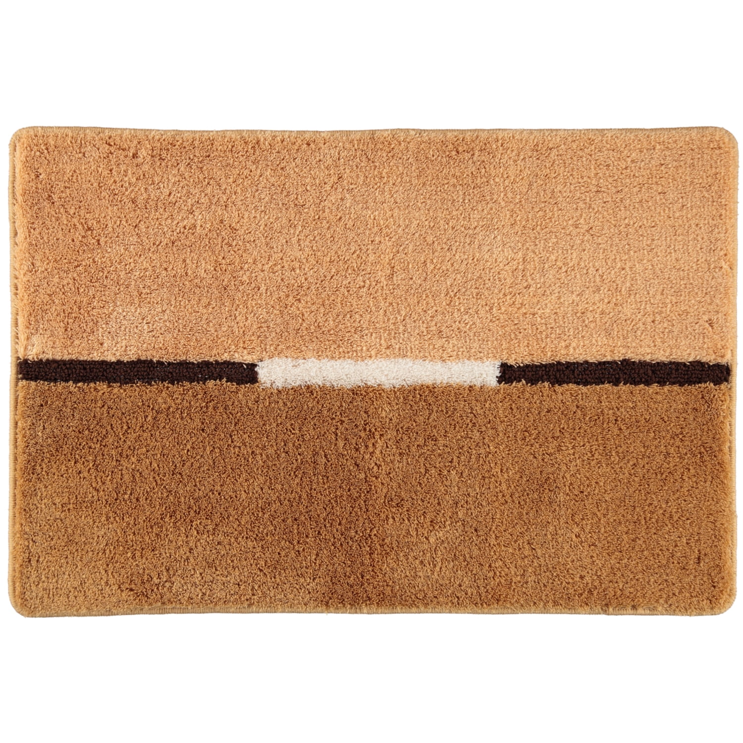 Rhomtuft RHOMY - Badteppich Mira 257 - Farbe: sand - 834 - 60x90 cm