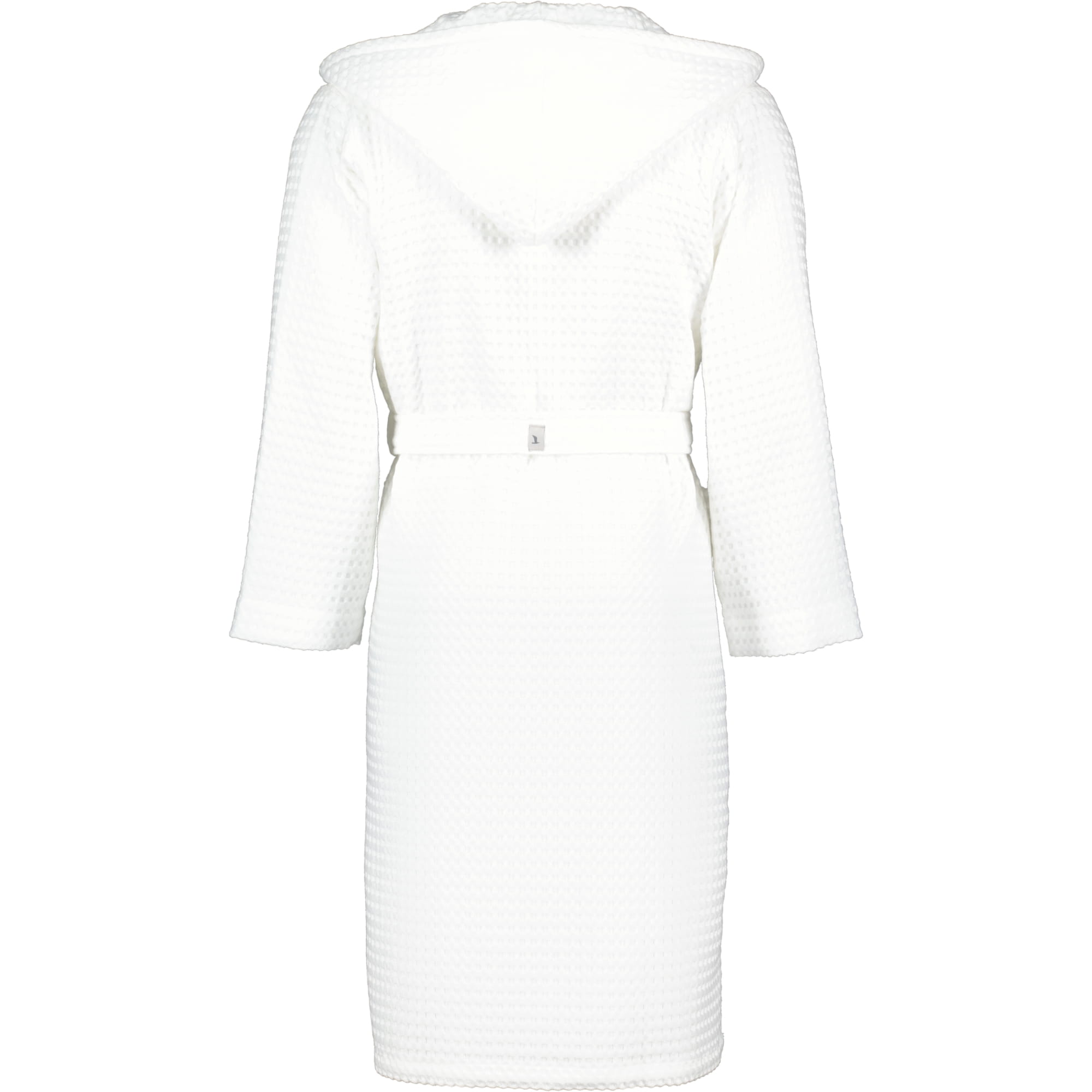 Möve - Kapuzenbademantel Piquée - Farbe: snow - 001 (2-7650/0175) - L