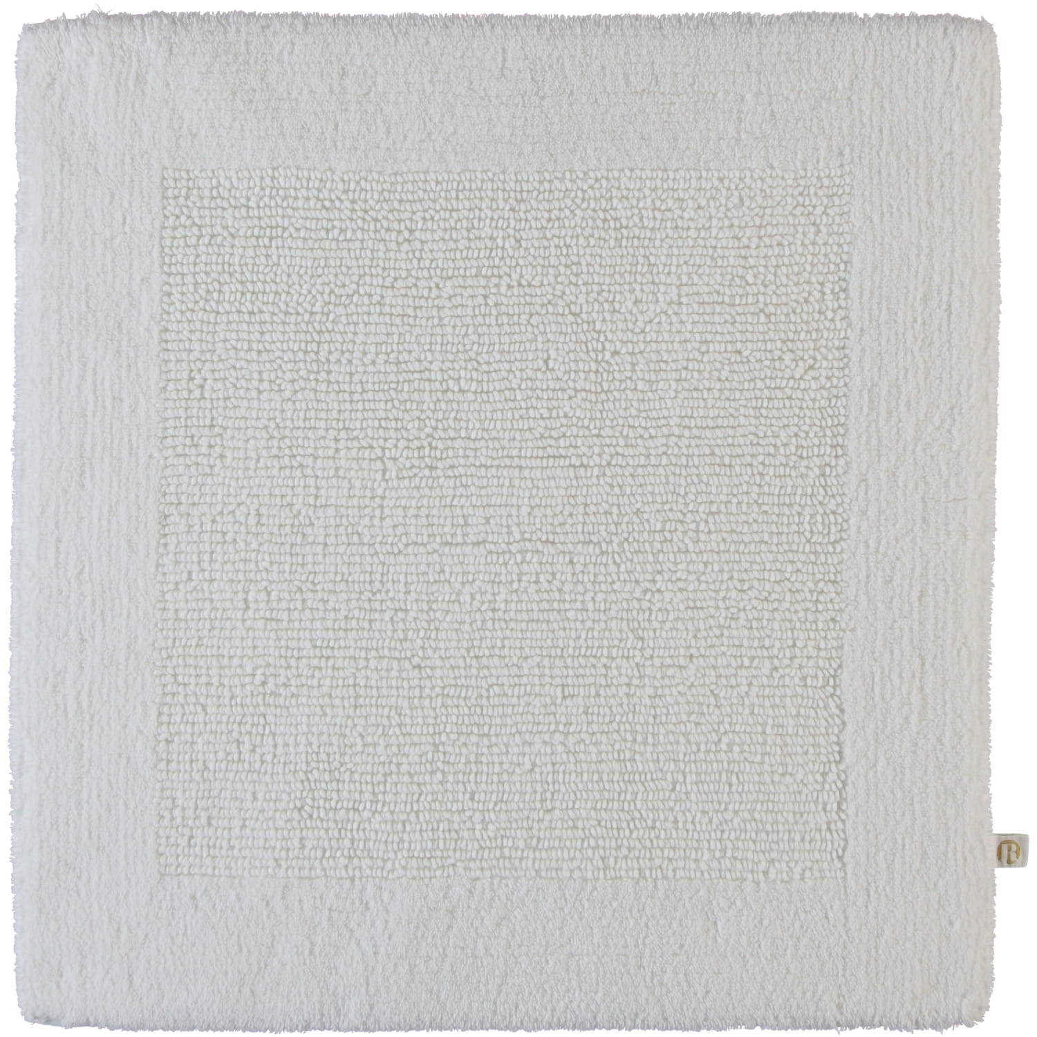 Rhomtuft - Badteppiche Prestige - Farbe: weiss - 01 - 60x60 cm