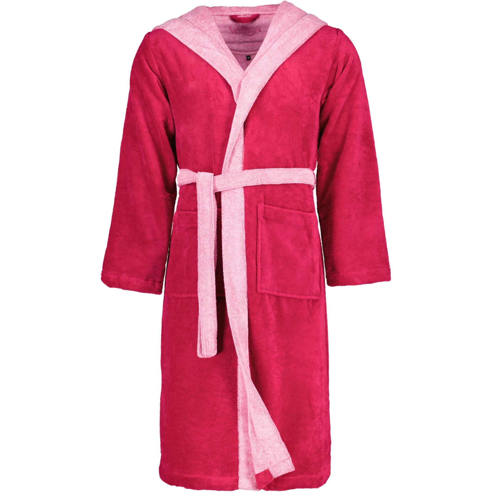 Vossen Bademantel unisex Poppy  - Farbe: cranberry - 002 (161903)