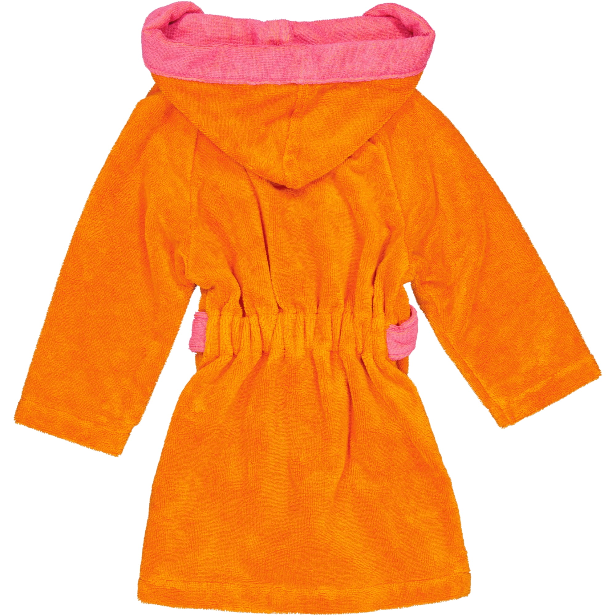 Vossen Kinderbademäntel Kinder Kapuze Bixie electric orange/prim rose - 0006 - 98/104