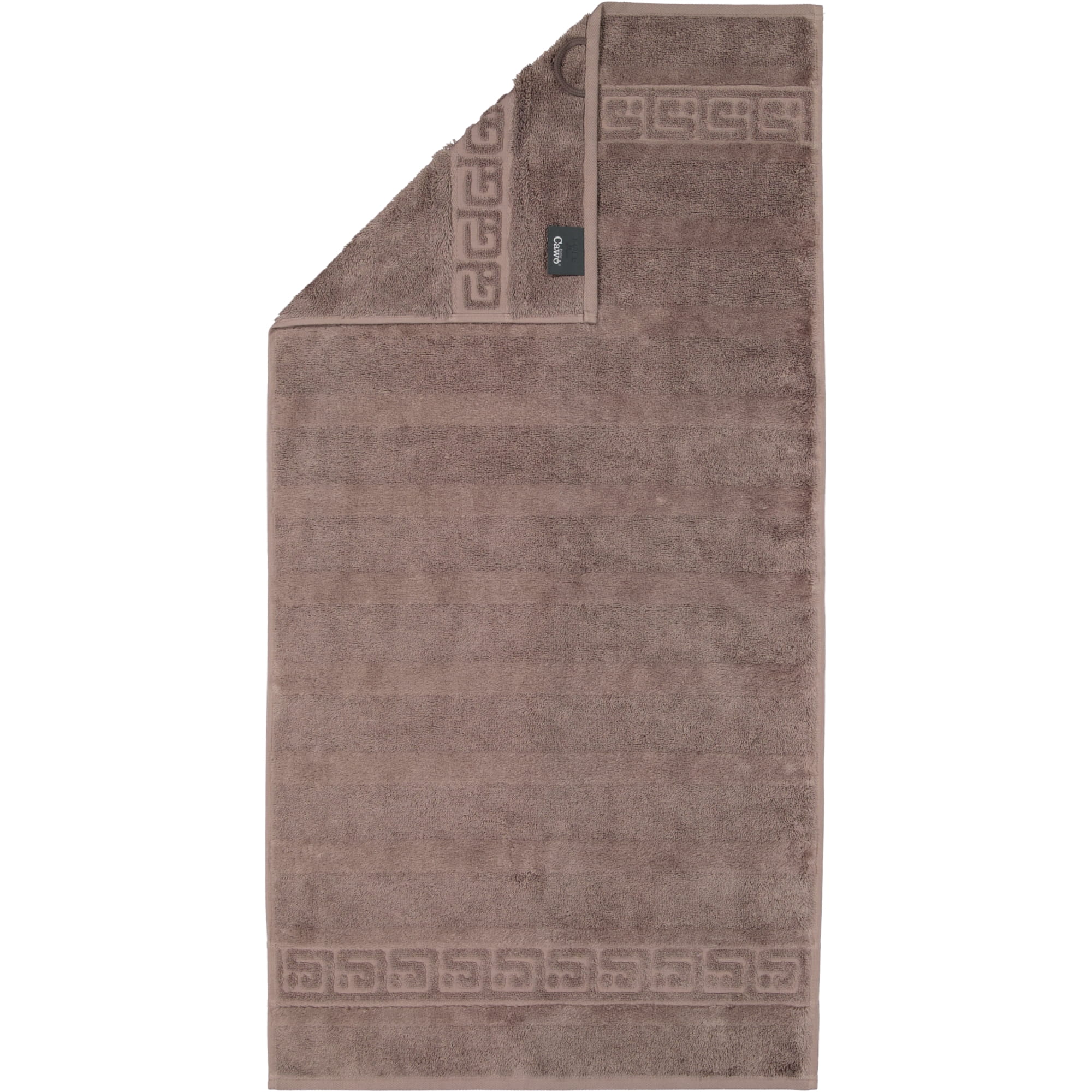 Cawö Handtücher Noblesse Uni 1001 walnuss - 348 - Handtuch 50x100 cm