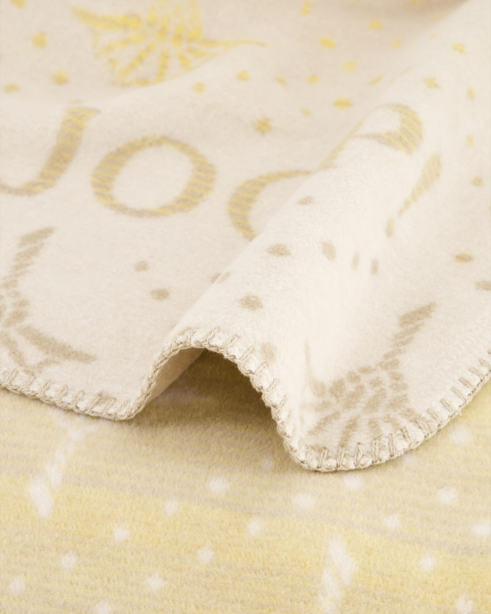 JOOP! Wohndecken Cornflower Charm Vanilla - 150x200 cm