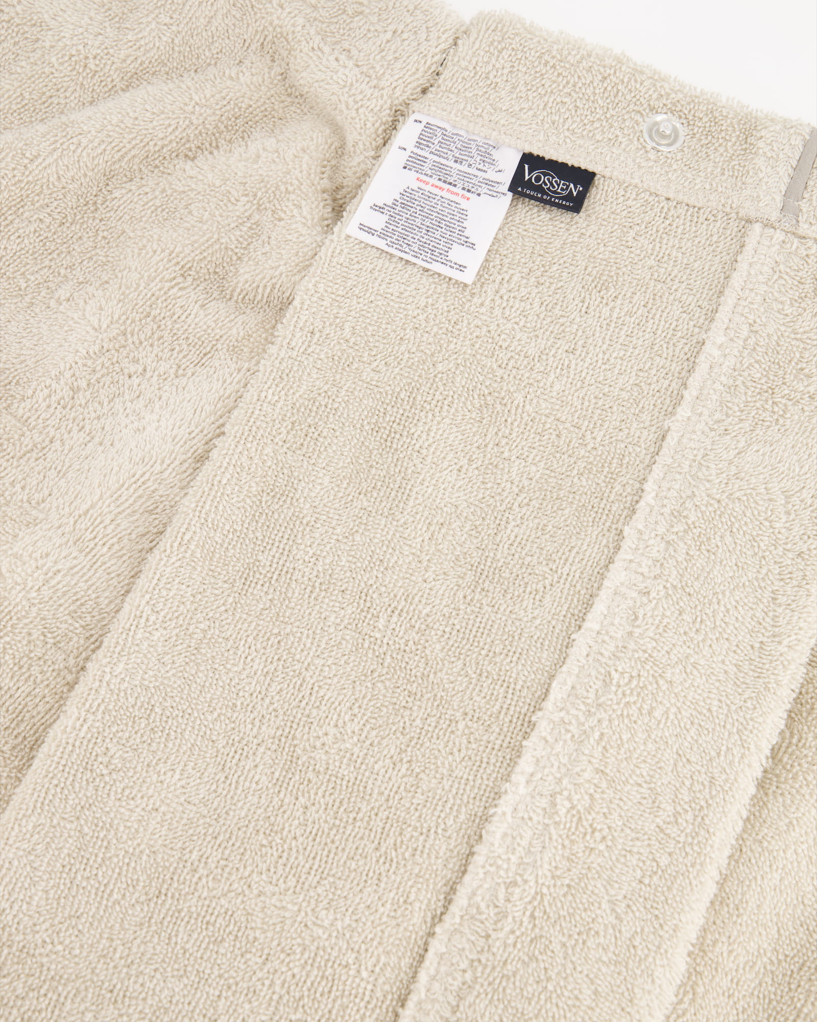 Vossen Saunakilts Herren Lars stone - 7160 - 60x160 cm