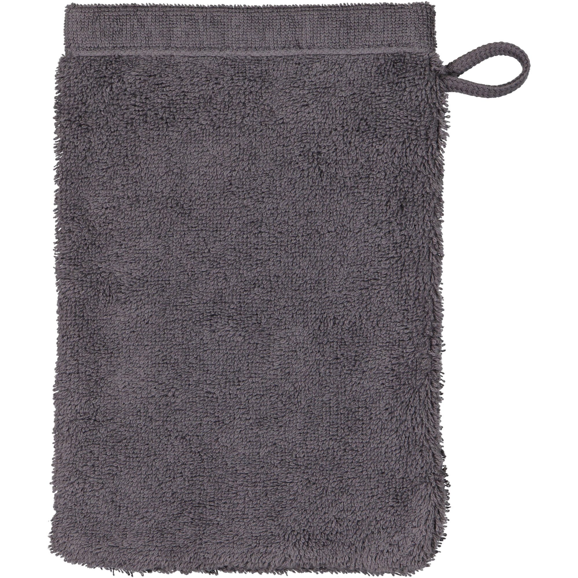 Cawö Handtücher Lifestyle Uni 7007 anthrazit - 774 - Waschhandschuh 16x22 cm