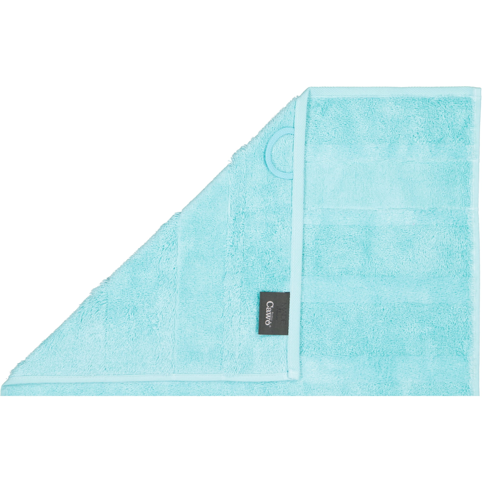Cawö - Noblesse2 1002 - Farbe: 404 - mint - Seiflappen 30x30 cm