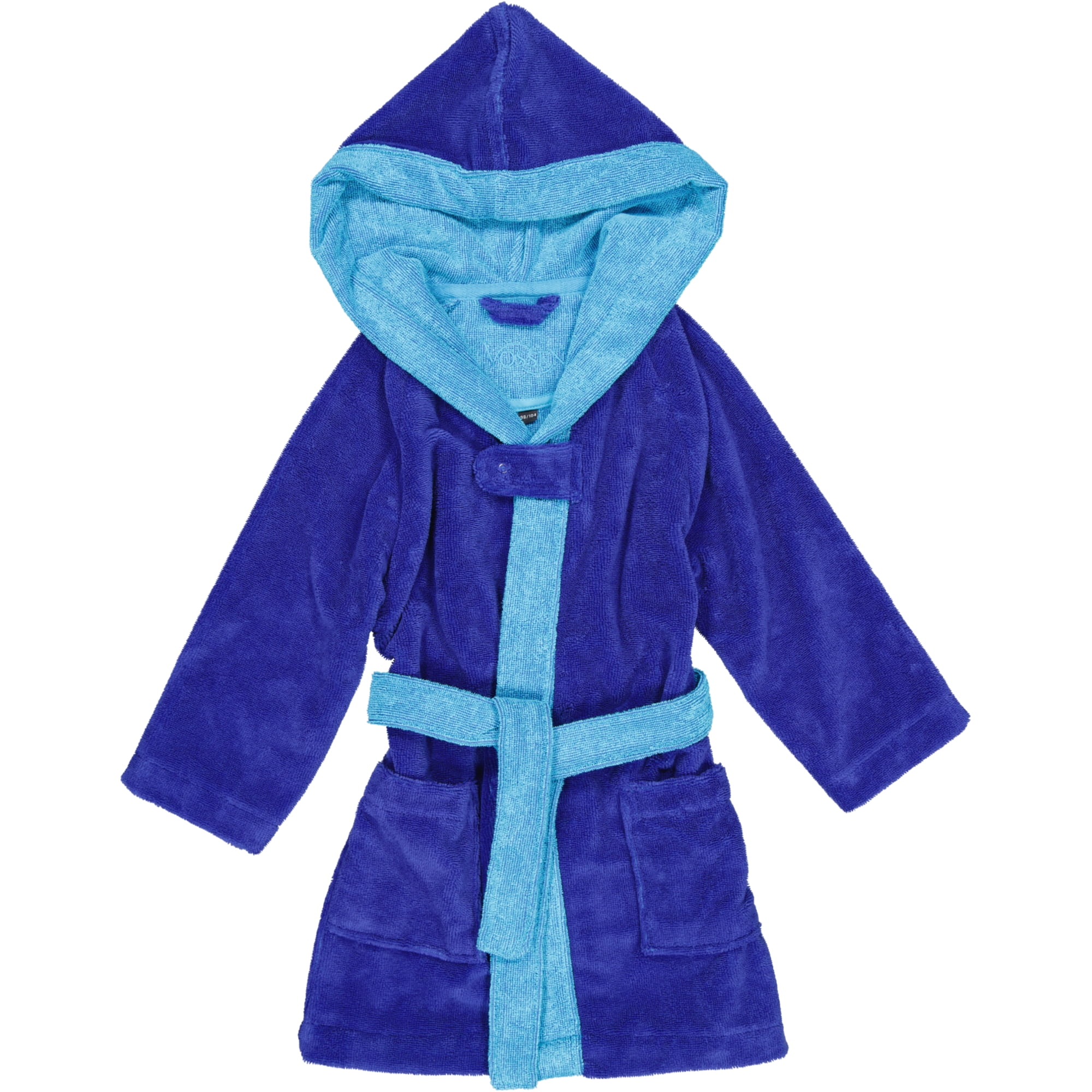 Vossen Kinderbademäntel Kinder Kapuze Bixie reflex blue/ice blue - 0008 - 98/104