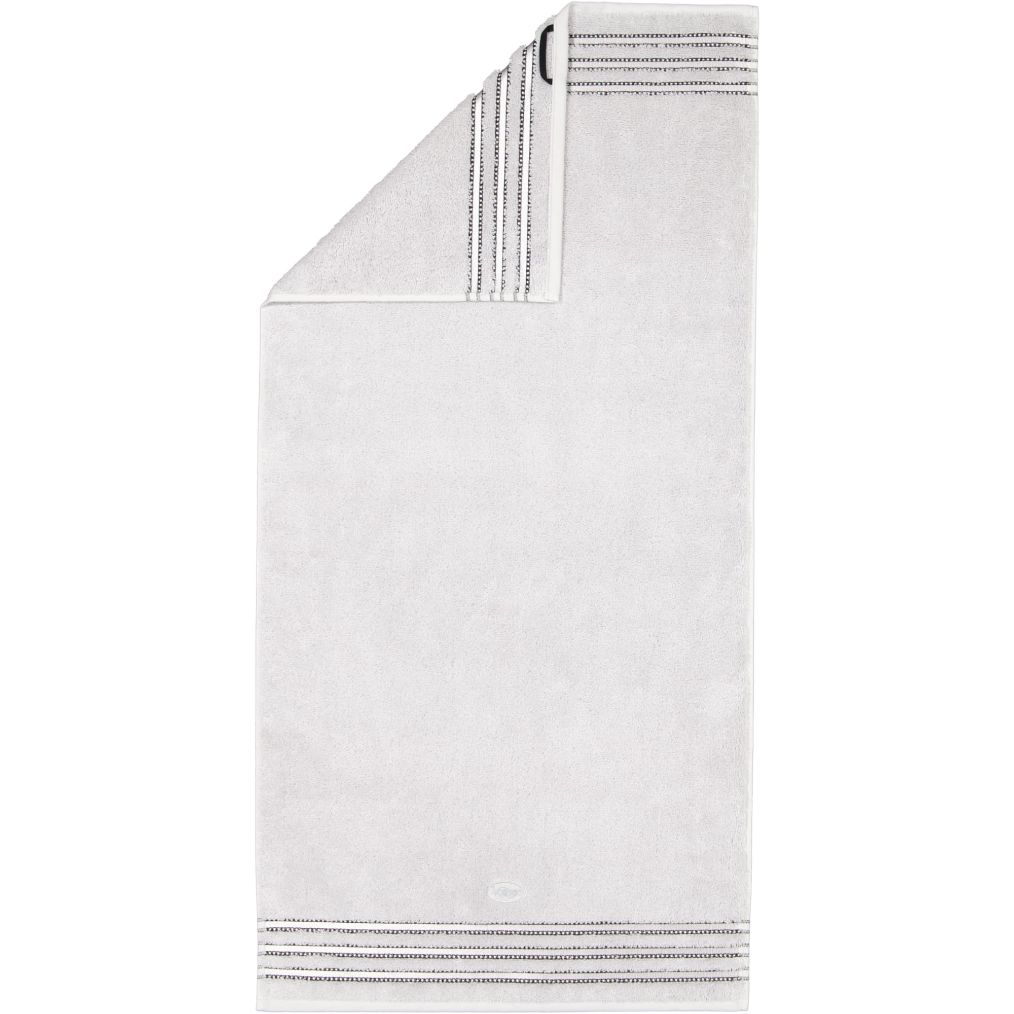 Vossen Handtücher Cult de Luxe light grey - 7210 - Handtuch 50x100 cm