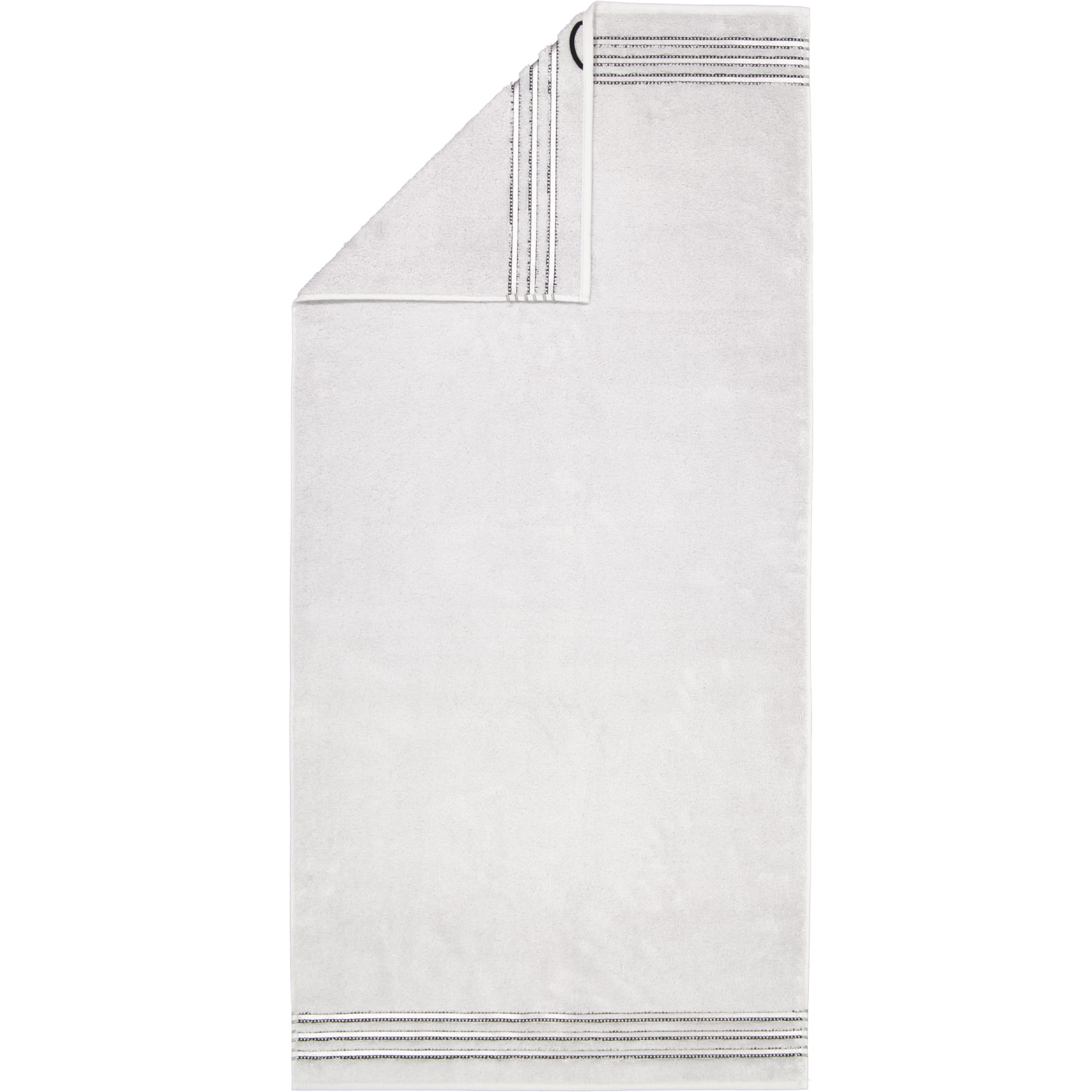 Vossen Handtücher Cult de Luxe light grey - 7210 - Duschtuch 67x140 cm