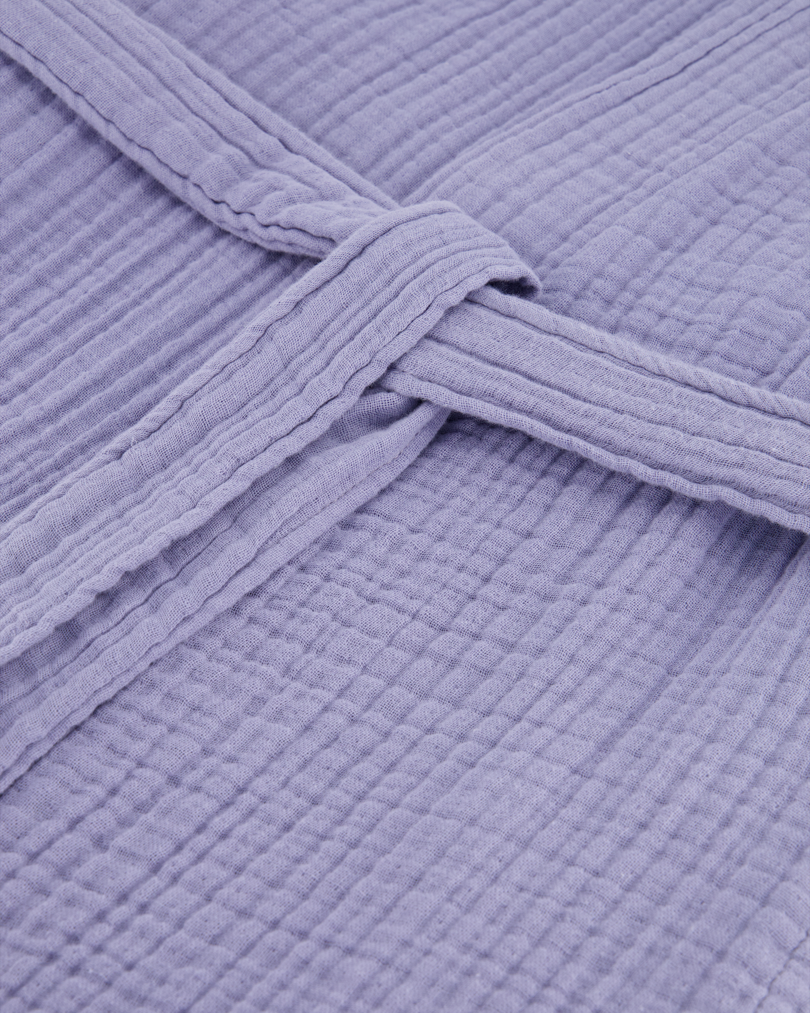 Cawö Home Bademäntel Damen Kimono Musselin 838 pastellblau - 10