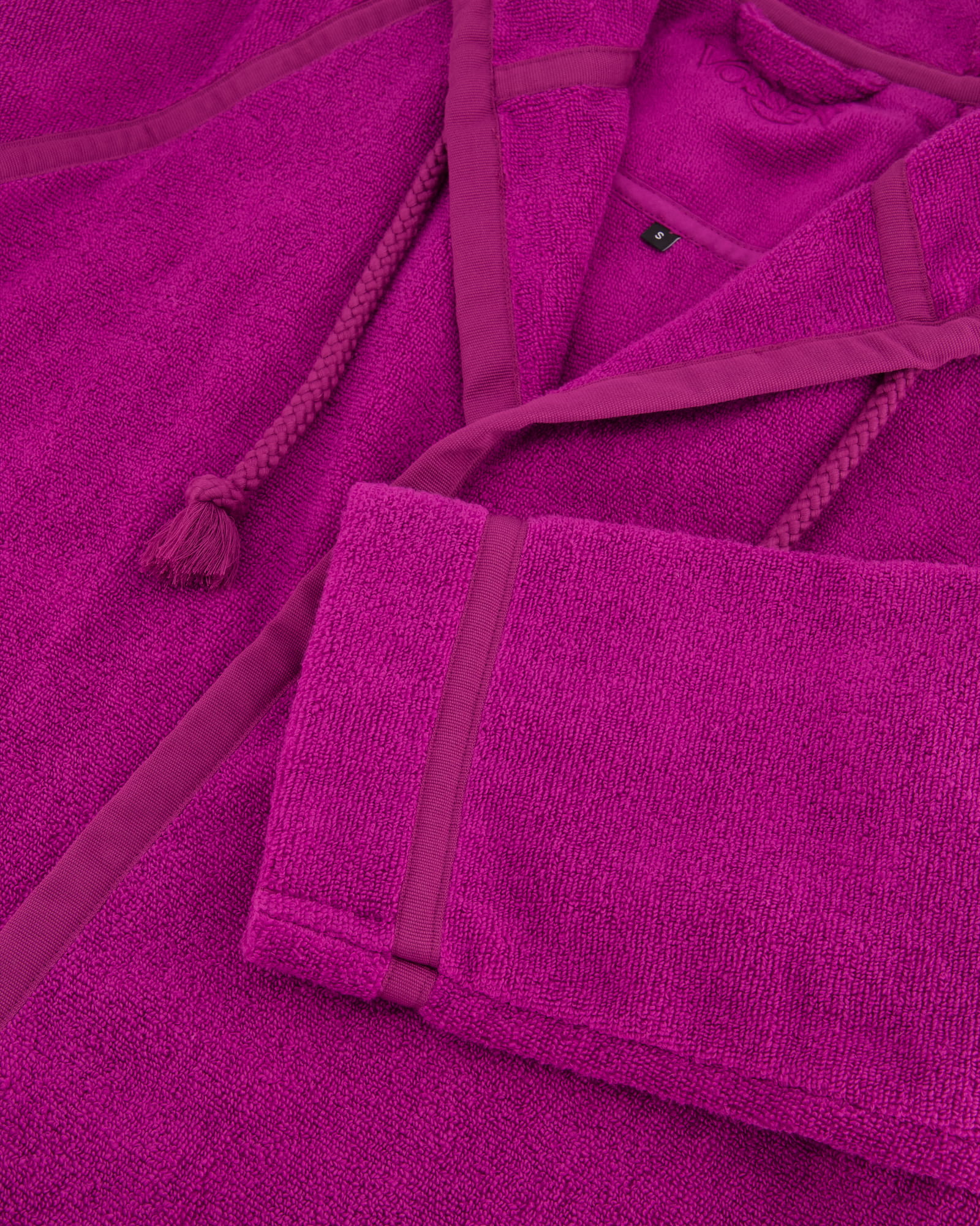 Vossen Bademäntel Damen Kurzmantel mit Kapuze Jive purple - 8590