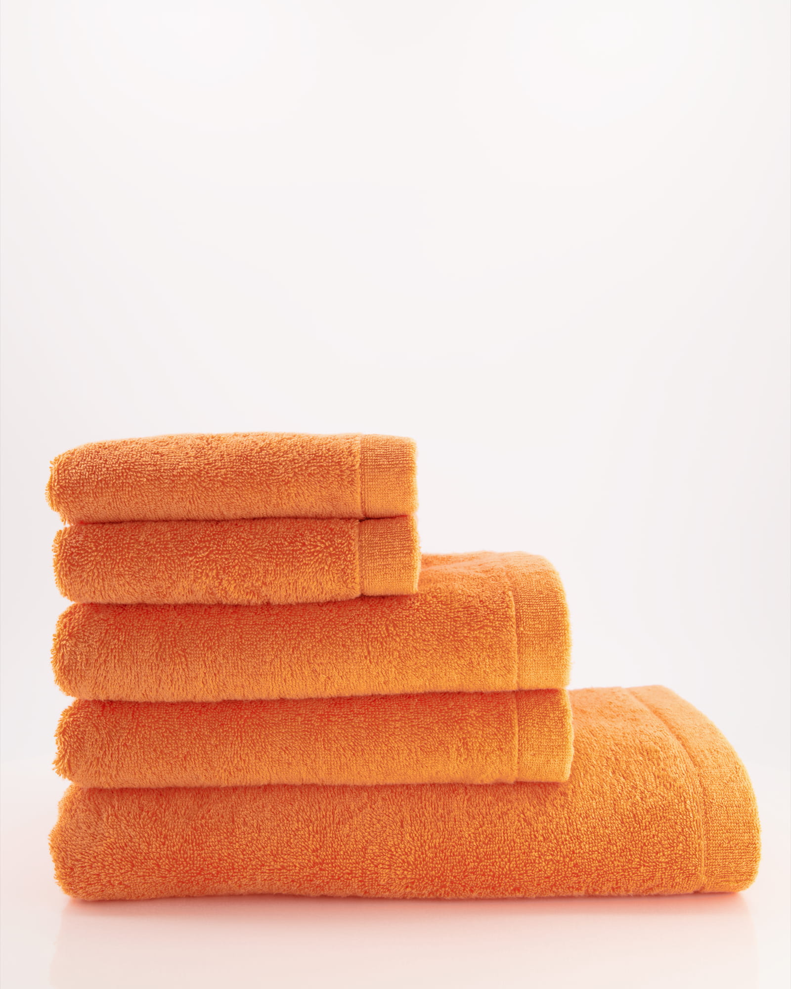 Cawö Handtücher Lifestyle Uni 7007 mandarine - 316 - Seiflappen 30x30 cm