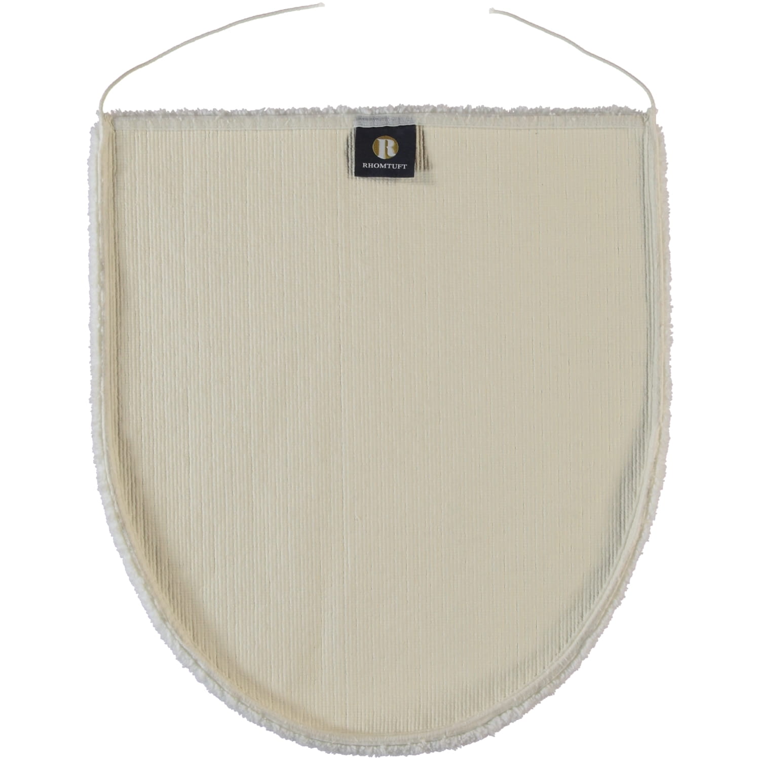 Rhomtuft - Badteppiche Square - Farbe: weiss - 01 - Deckelbezug 45x50 cm