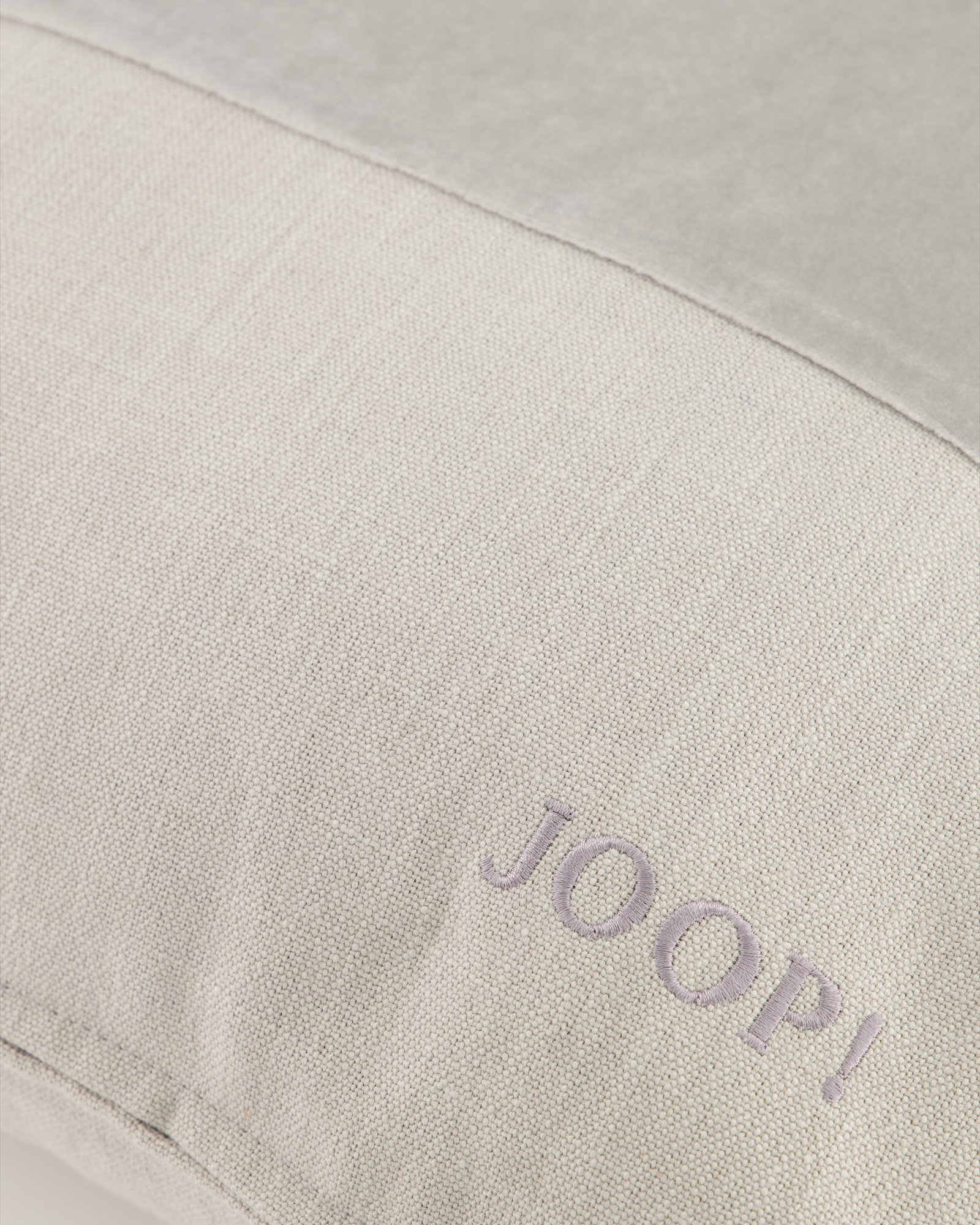 JOOP! Kissenhüllen Split Silber - 010 - 50x50 cm