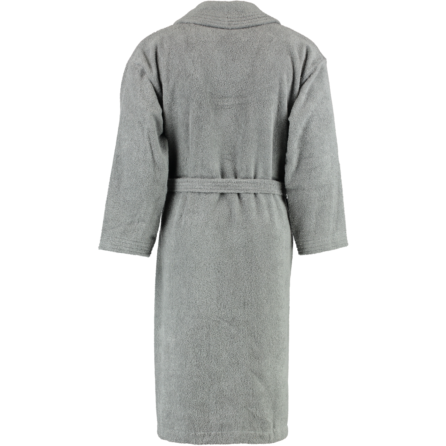 Rhomtuft - Bademantel Sir & Lady - Unisex - Farbe: kiesel - 85