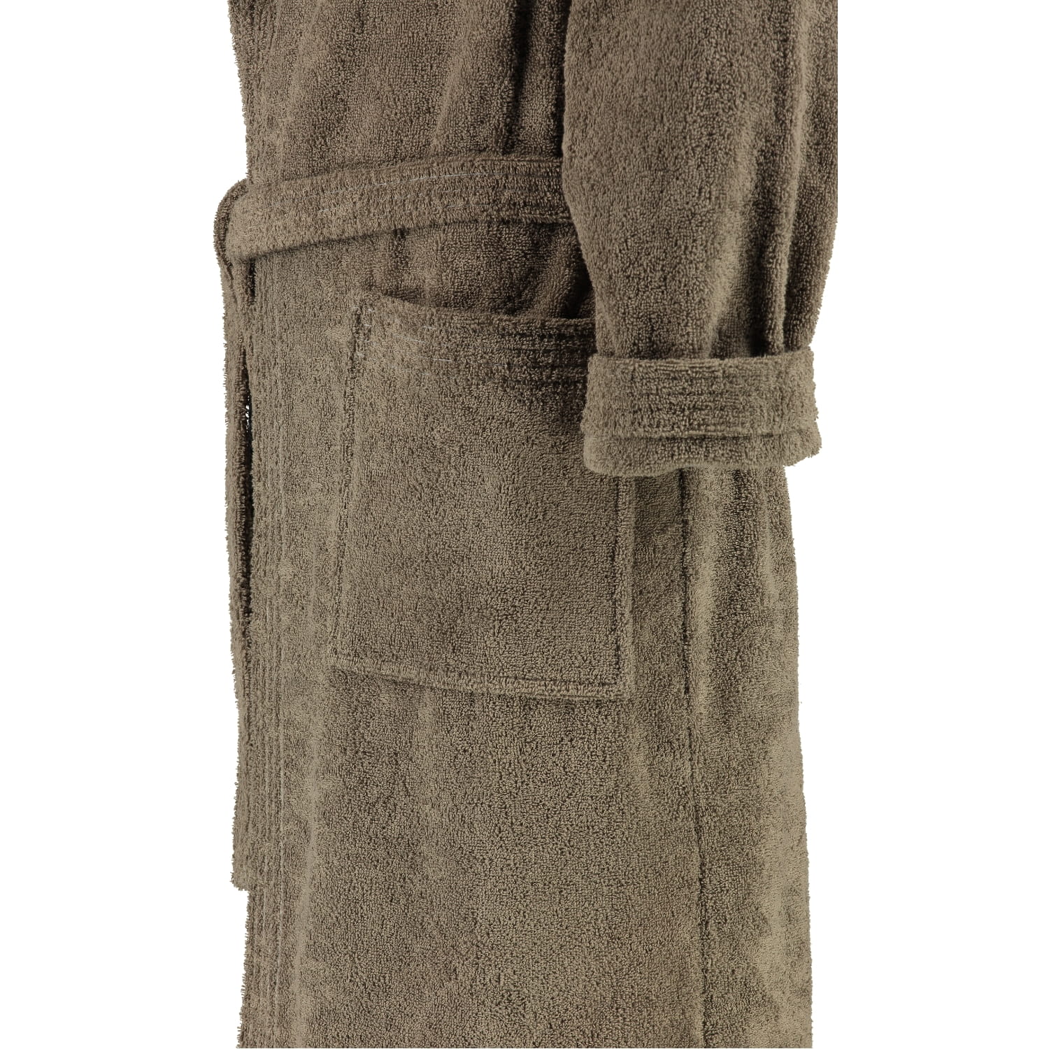Rhomtuft RHOMTUFT Bademäntel unisex Schalkragen Sir & Lady taupe - 58