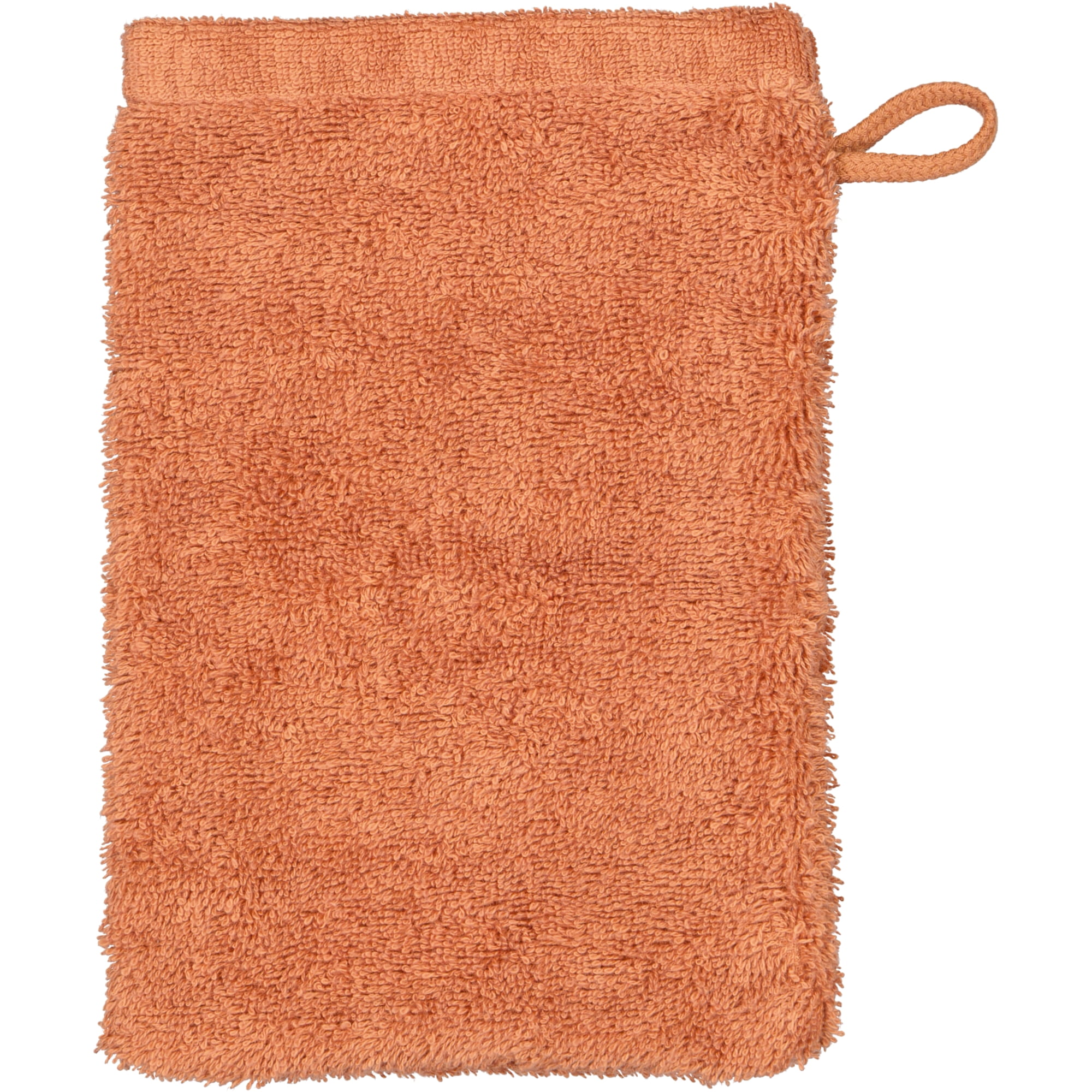 Cawö Handtücher Lifestyle Uni 7007 kupfer - 384 - Waschhandschuh 16x22 cm
