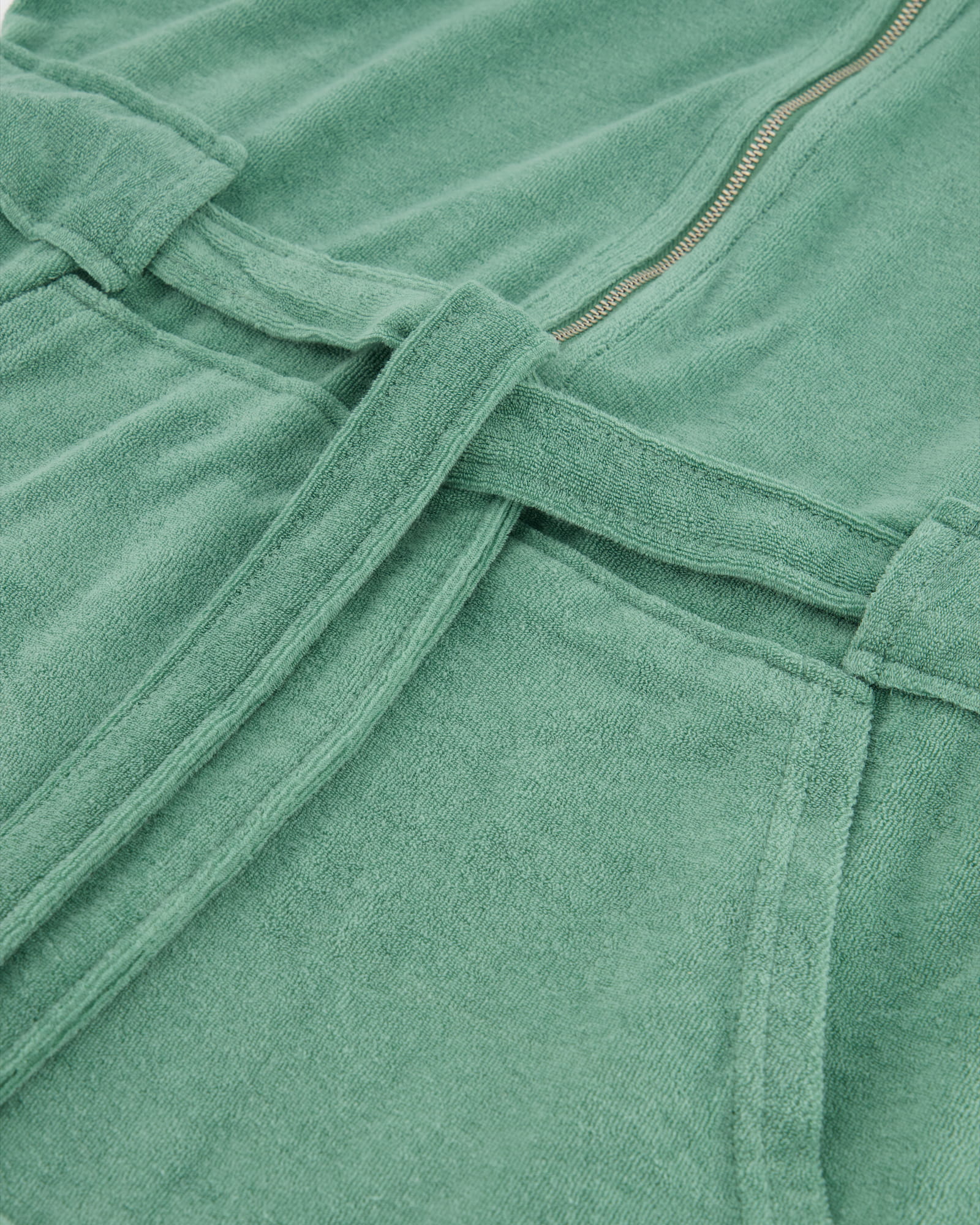 Vossen Bademäntel Damen Kurzmantel mit Kapuze Tampa evergreen - 5525
