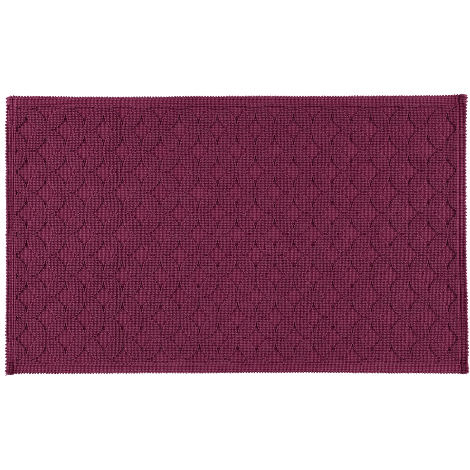 Rhomtuft - Badematte Seaside - Farbe: berry - 237 - 70x120 cm