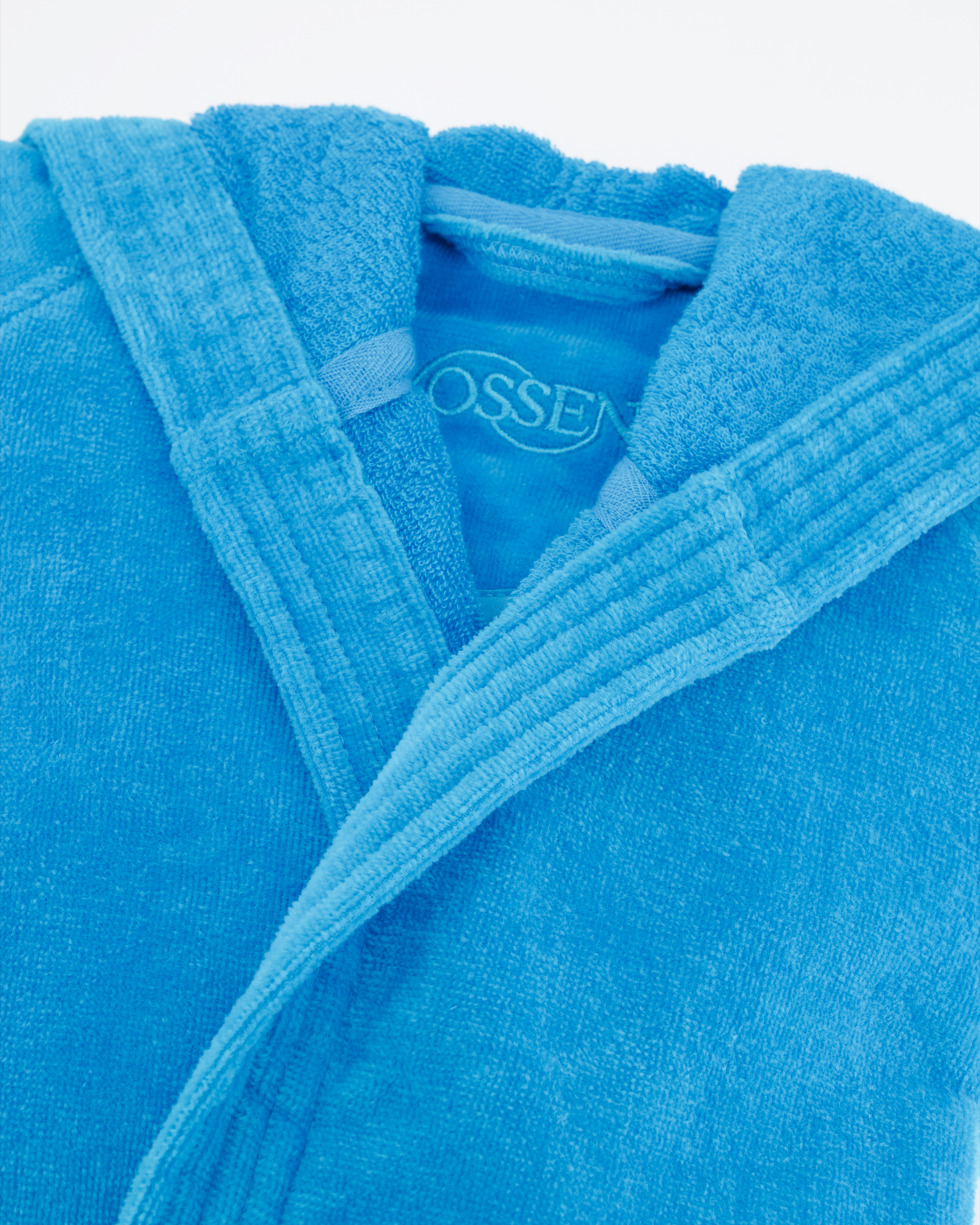 Vossen Bademäntel unisex Kurzmantel mit Kapuze Texas turquoise - 5570 - XS