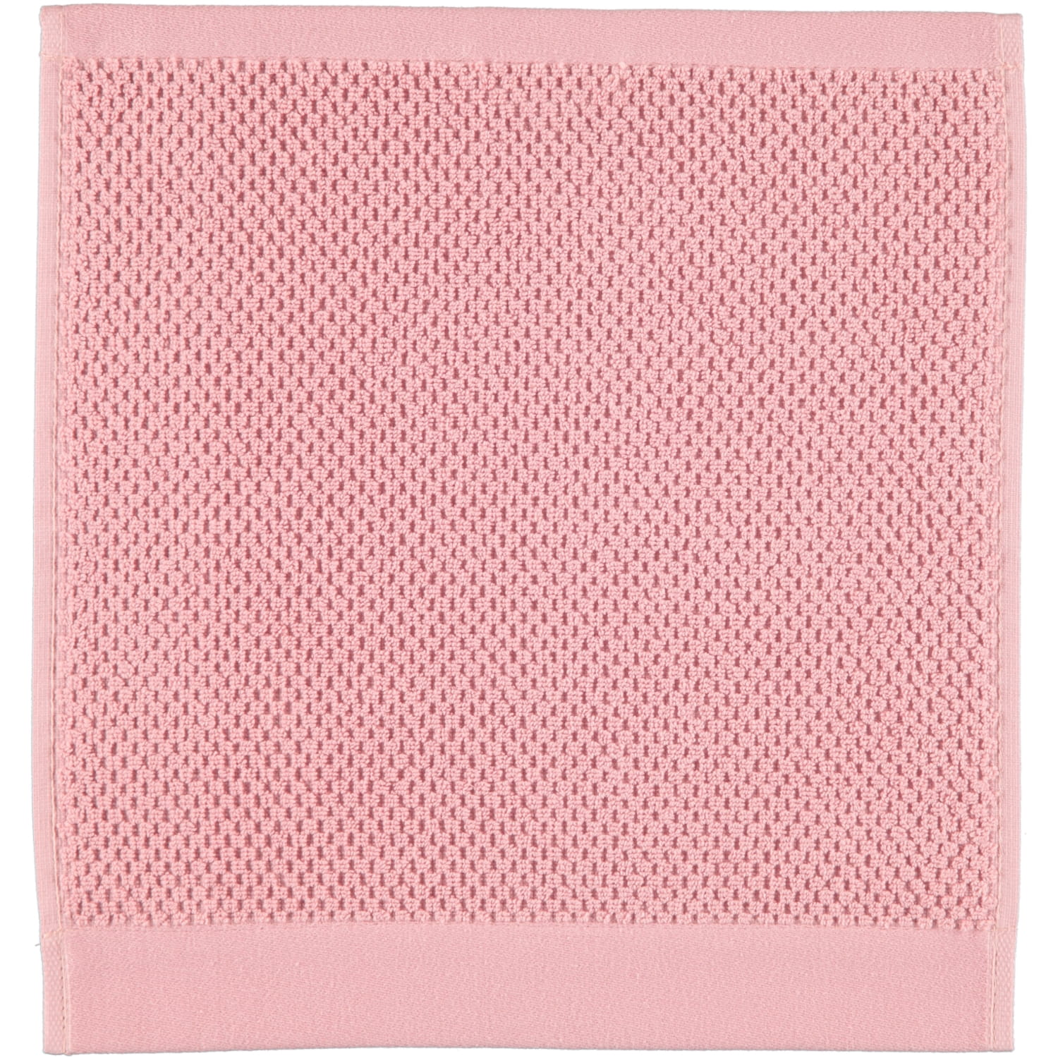 Rhomtuft - Handtücher Baronesse - Farbe: rosenquarz - 402 - Seiflappen 30x30 cm