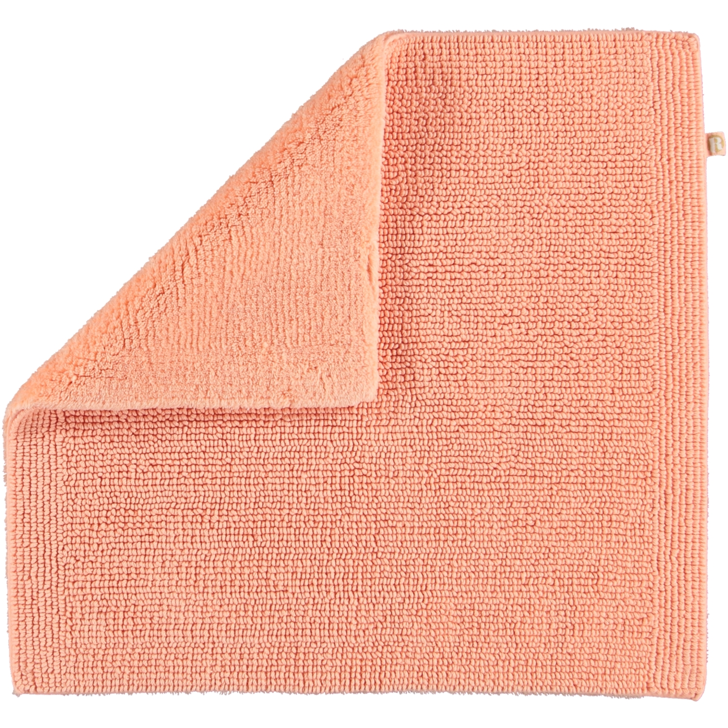 Rhomtuft - Badteppich Pur - Farbe: peach - 405 - 60x60 cm
