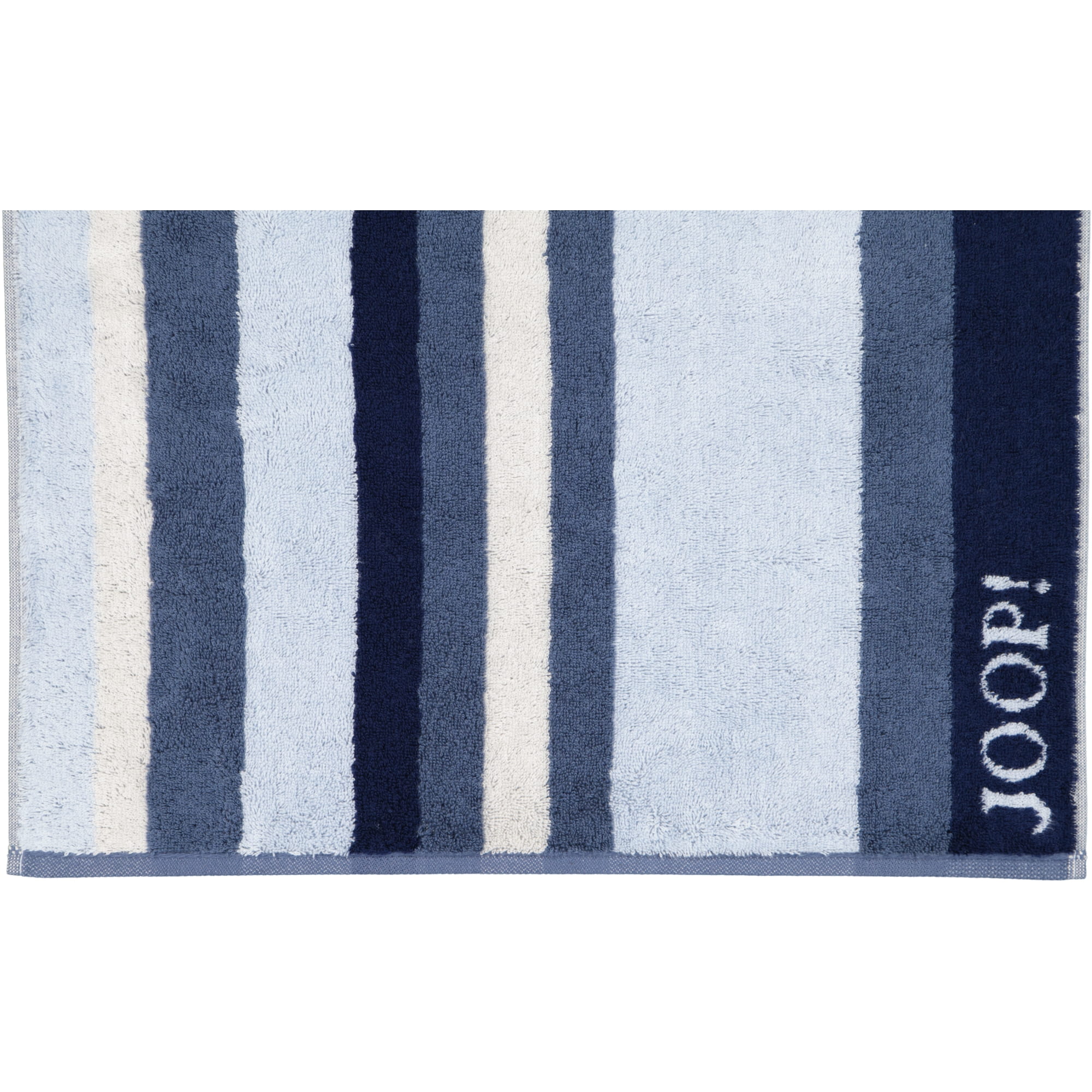 JOOP! Handtücher Vibe Streifen 1698 ozean - 11 - Waschhandschuh 16x22 cm