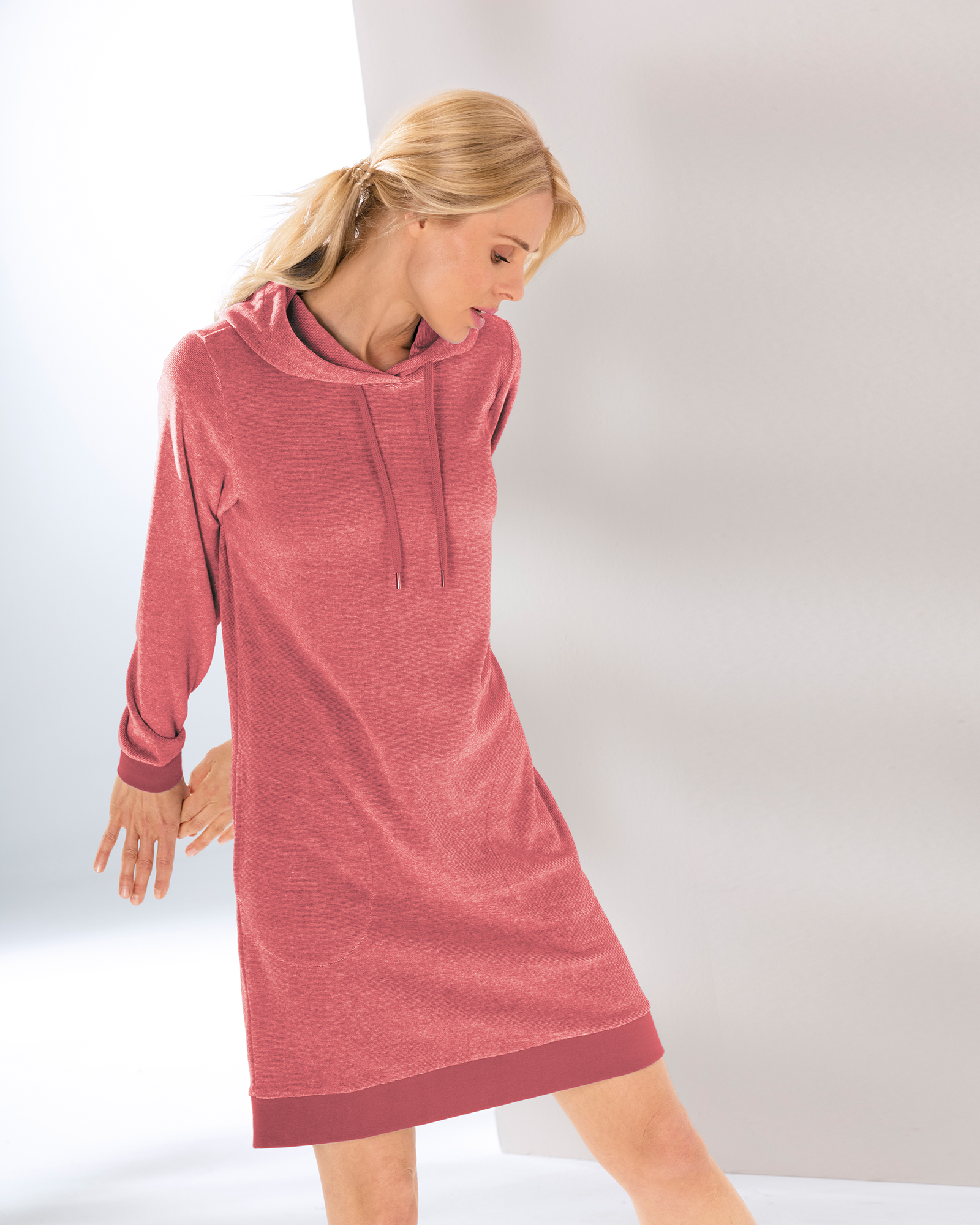 Cawö Home Hoodie 818 - Farbe: koralle - 22