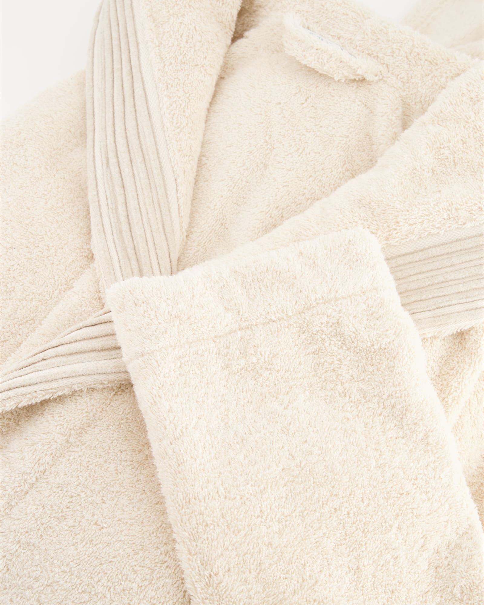 Möve Bademantel Kapuze Wellness (extralang) - Farbe: natur - 869