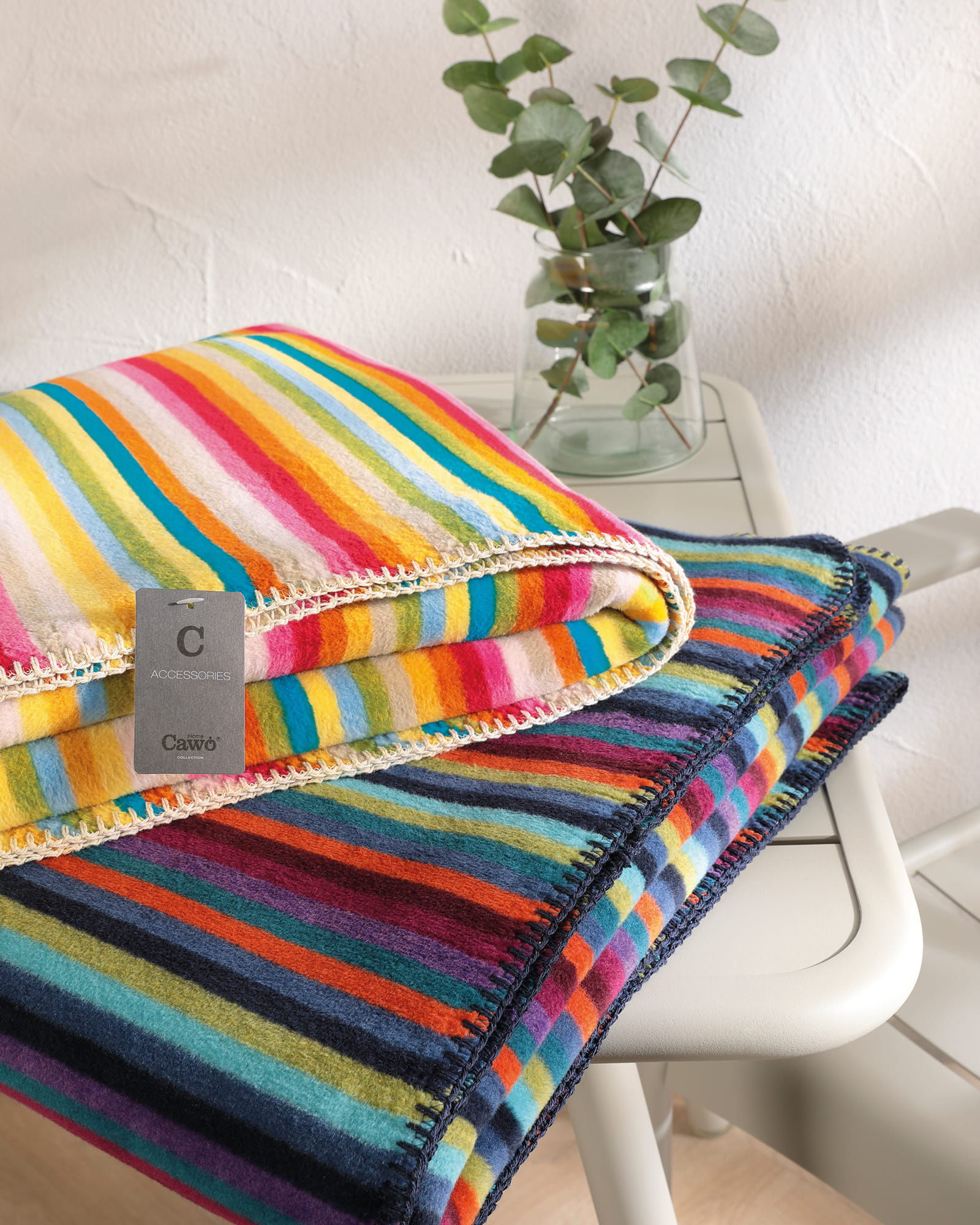 Cawö Hamamtücher Lifestyle Streifen 5506 multicolor - 25 - 90x180 cm