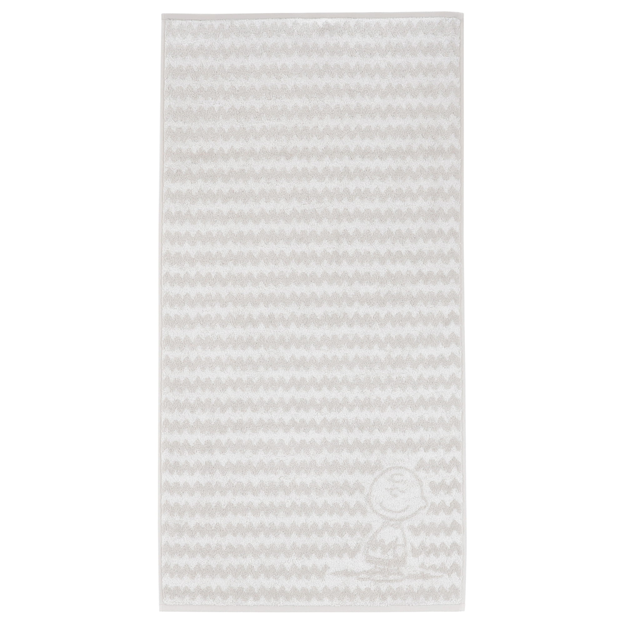 Vossen Handtücher PEANUTS Charlie Brown pearl grey - 0003