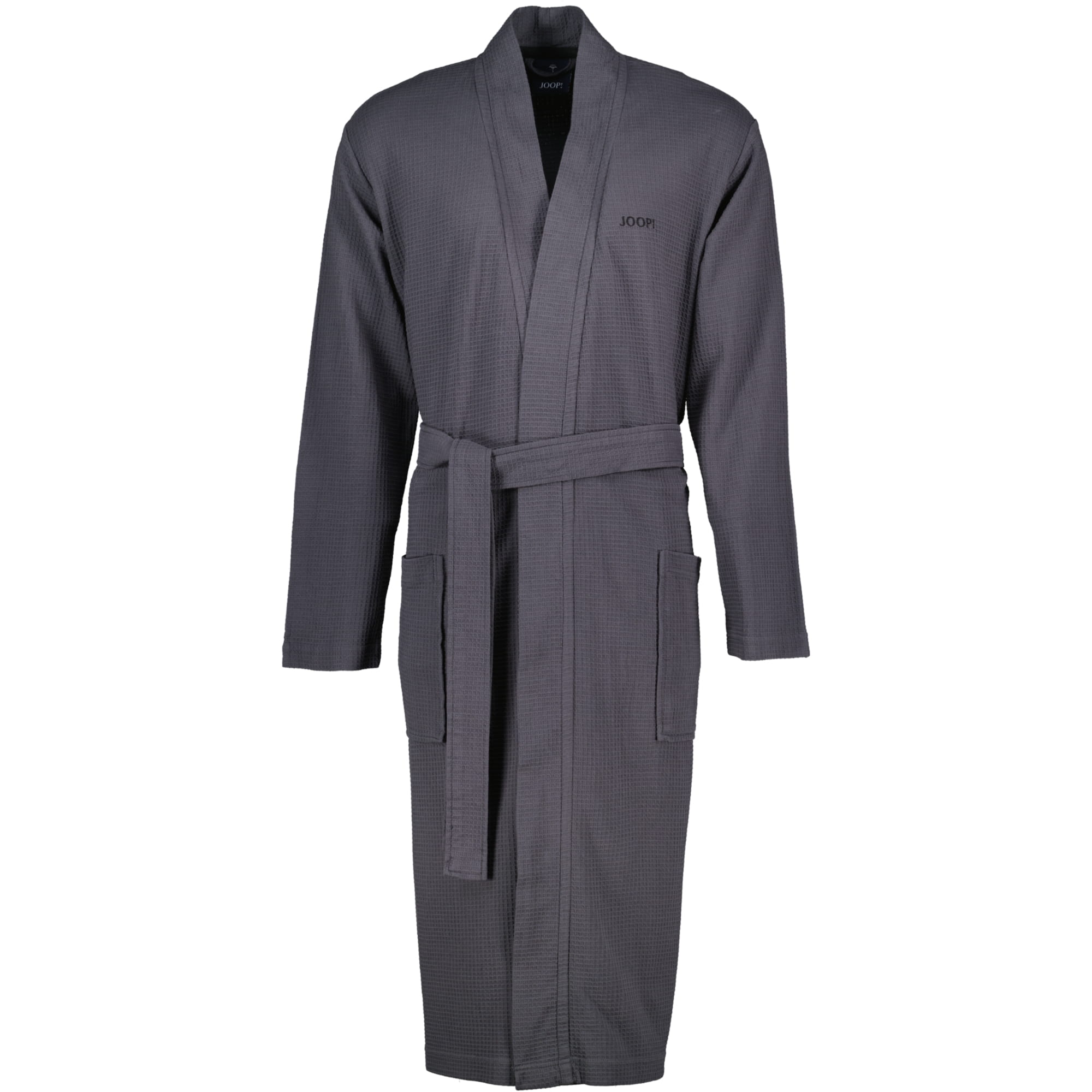 JOOP! Bademäntel Herren Kimono Pique 1656 anthrazit - 767