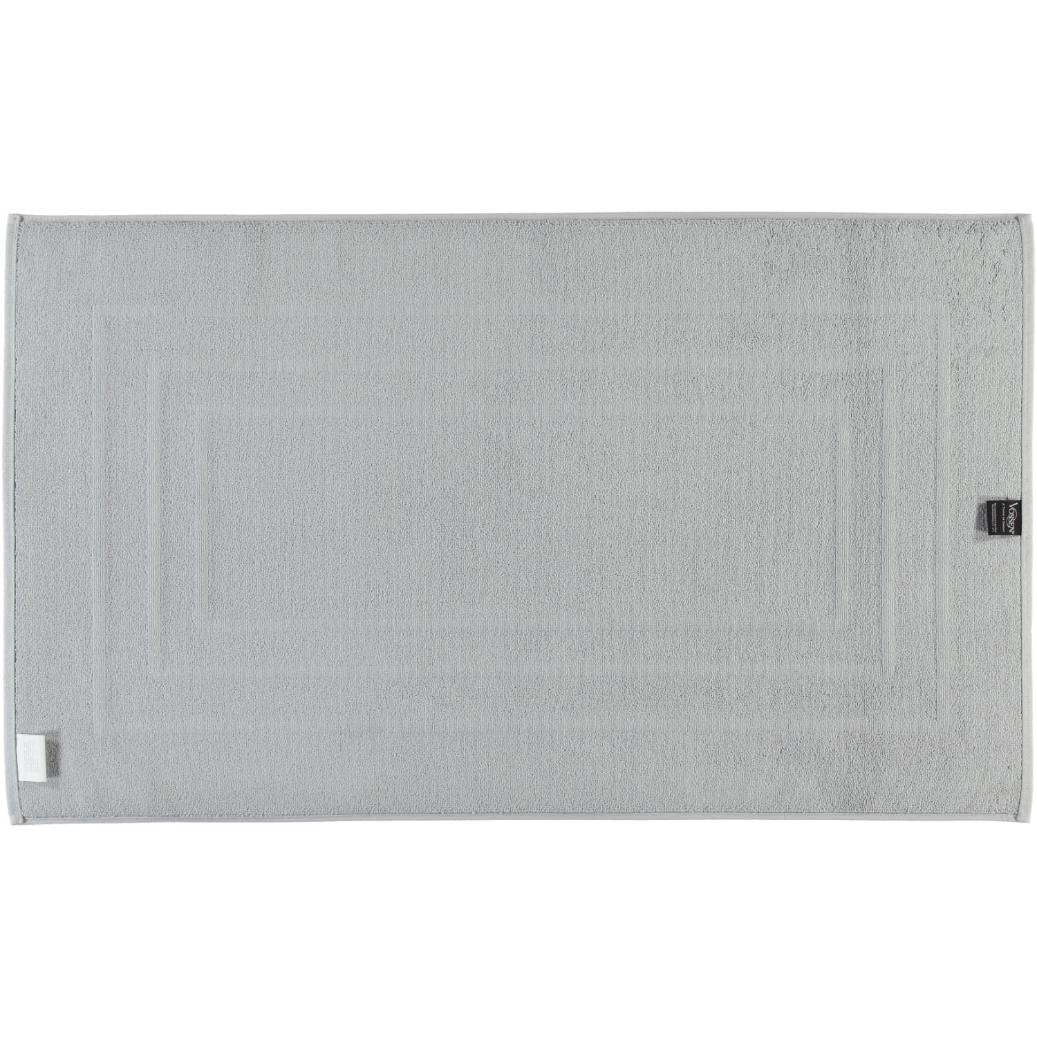 Vossen Badematten Feeling light grey - 7210 - 60x100 cm