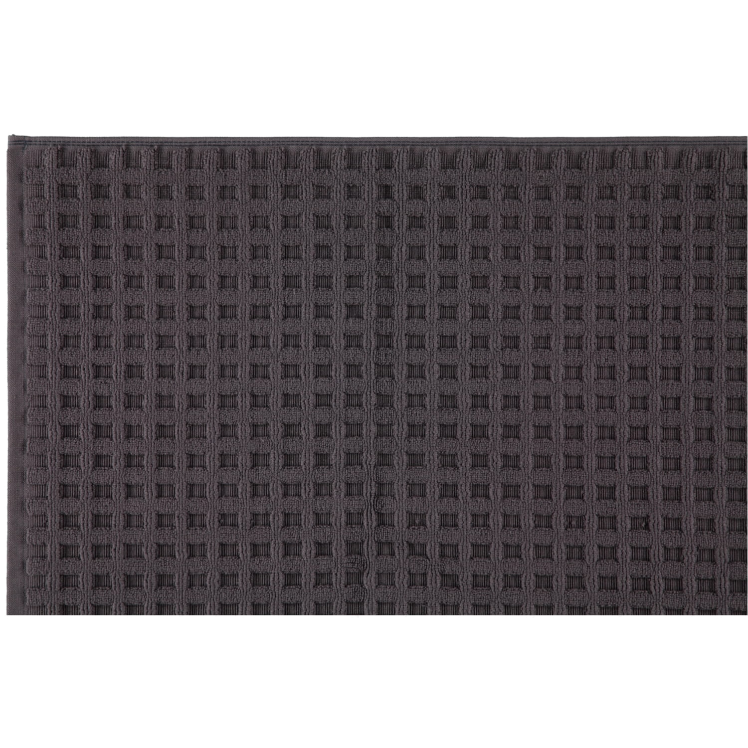 Möve Badteppich - Piquee - Größe: 60x100 cm - Farbe: graphite - 843 (1-0798/8127)