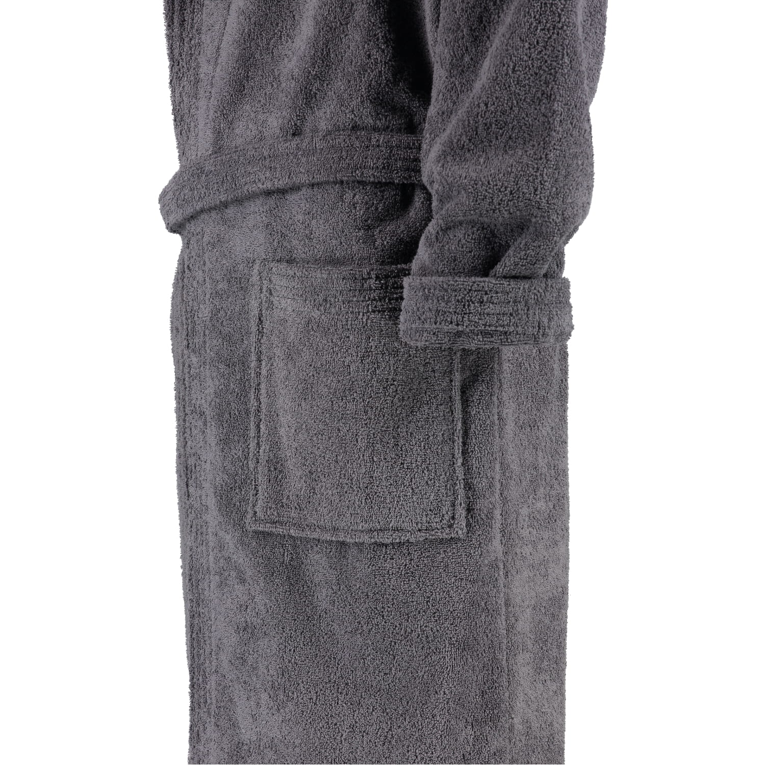 Rhomtuft RHOMTUFT Bademäntel unisex Schalkragen Sir & Lady zinn - 02