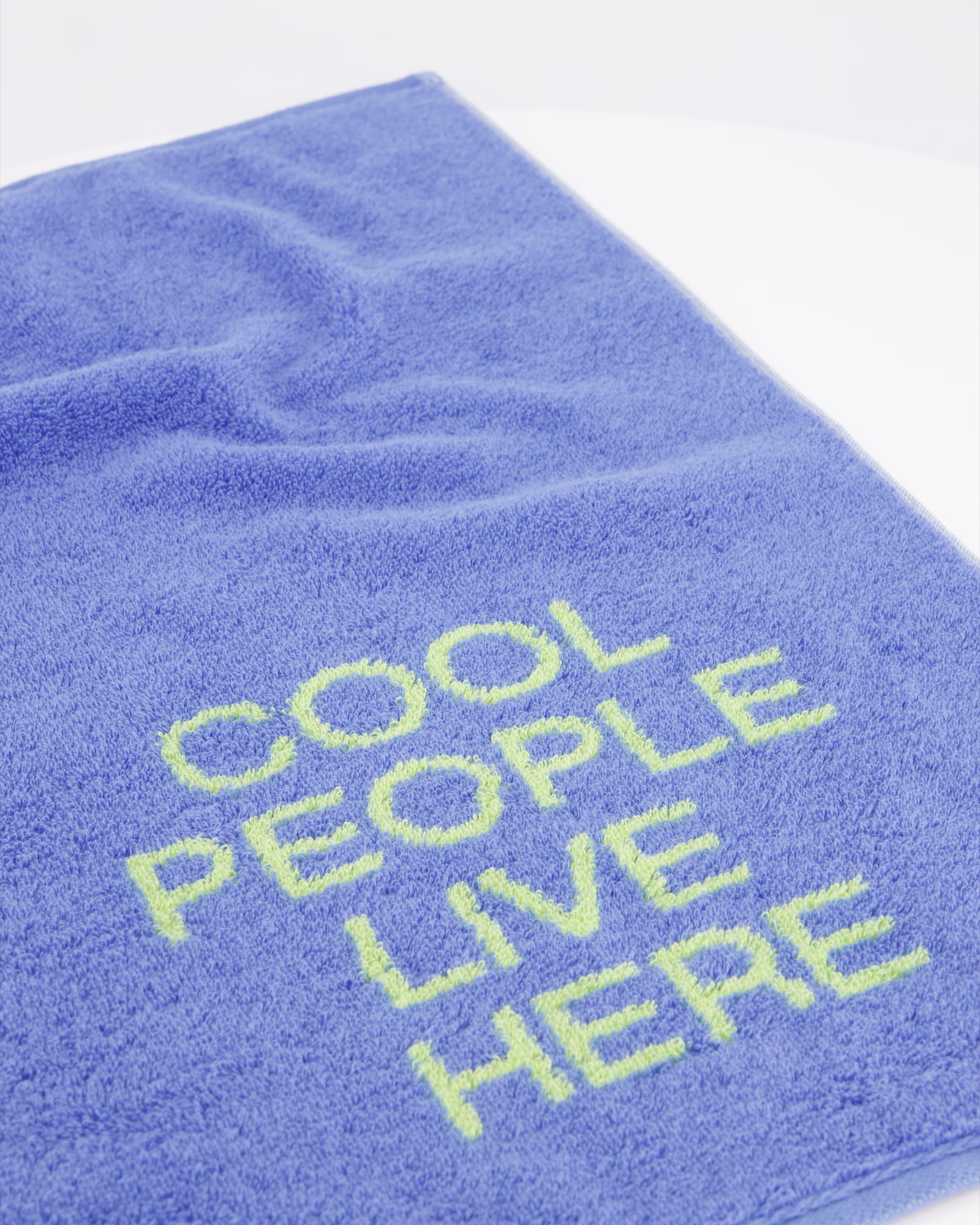 Cawö Gästetücher Postcard Towels Edition 100 cool people live here - 01 - Gästetuch 30x50 cm