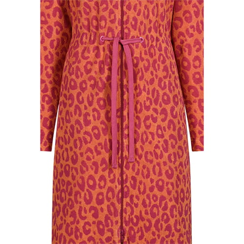 Cawö Home Bademäntel Damen Kurzmantel mit Kapuze Leo 851 pink - 23