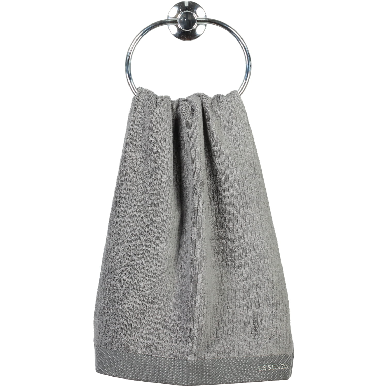 Essenza Connect Organic Lines - Farbe: grey - Handtuch 50x100 cm