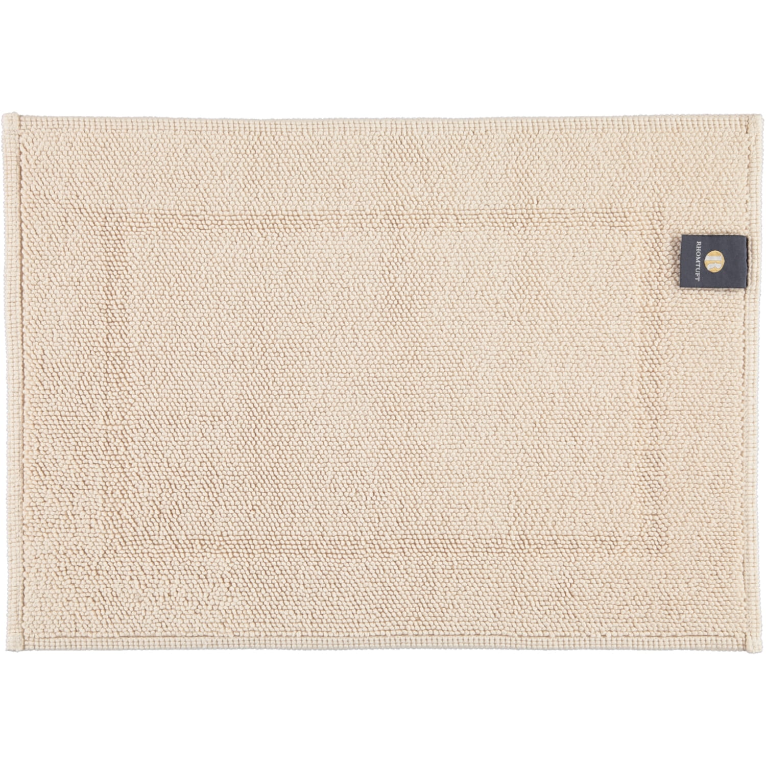 Rhomtuft - Badematte Pearl 51 - Farbe: natur-jasmin - 20 - 50x70 cm