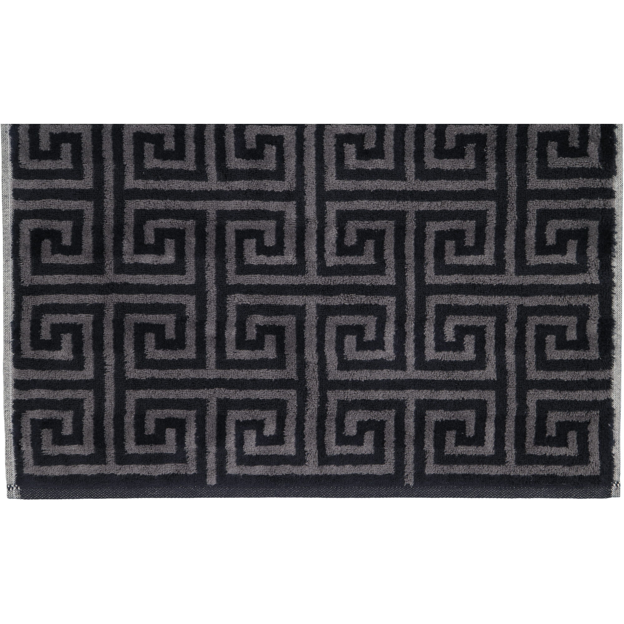 Cawö Handtücher Noblesse Elegance Allover 1088 anthrazit - 97 - Waschhandschuh 16x22 cm