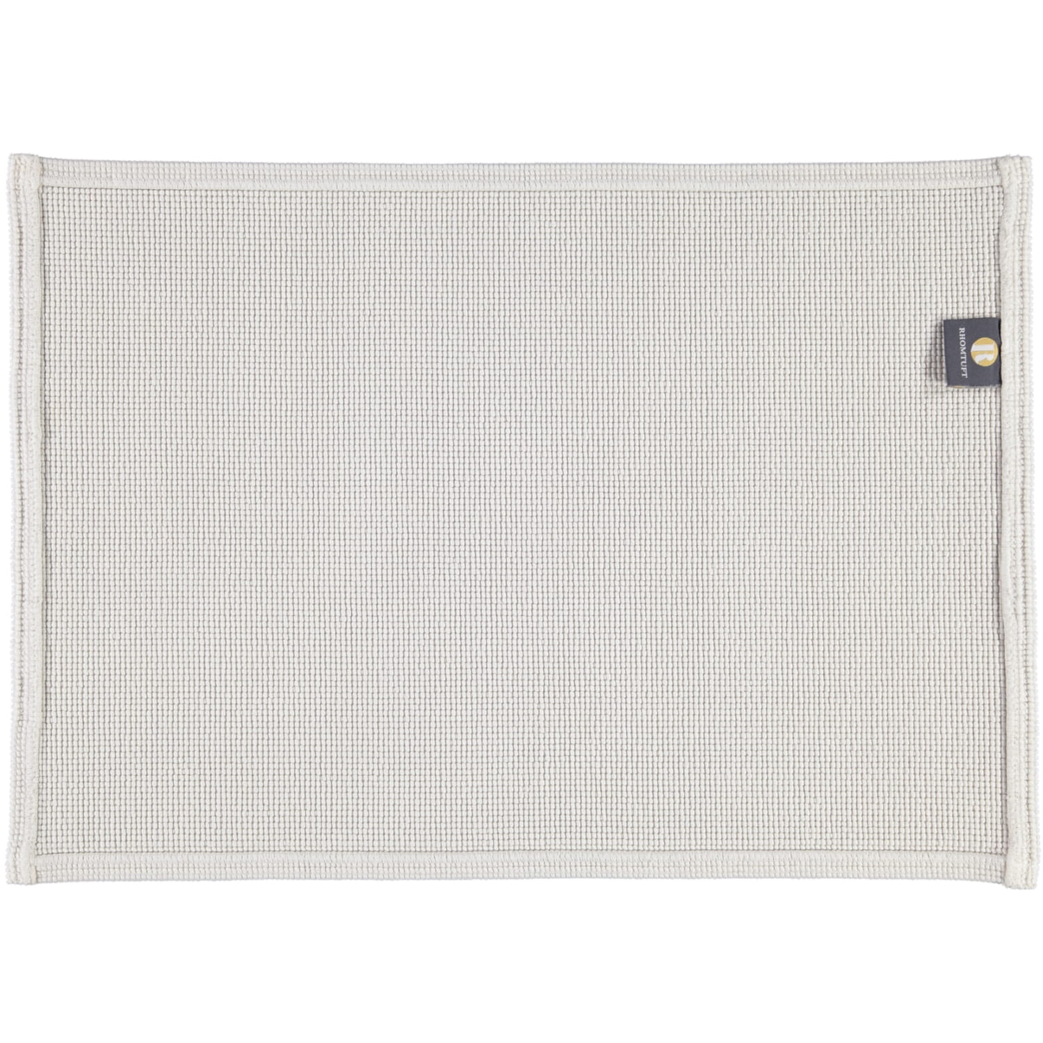 Rhomtuft - Badteppiche Plain - Farbe: perlgrau - 11 - 50x70 cm