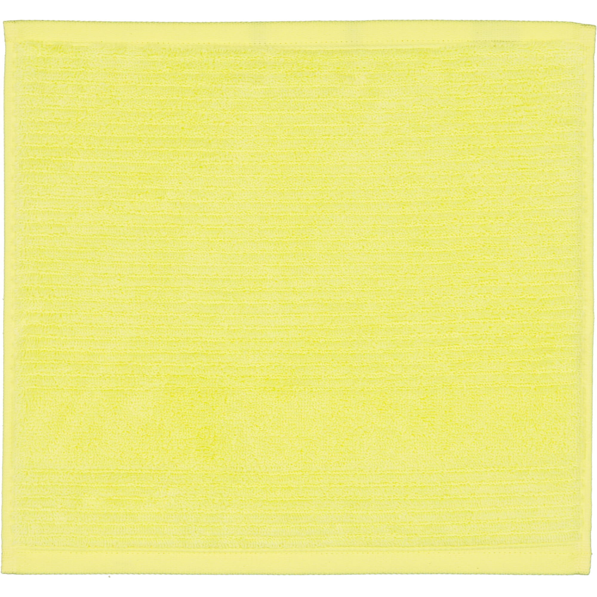 Vossen Handtücher Tomorrow electric yellow - 1390 - Seiflappen 30x30 cm