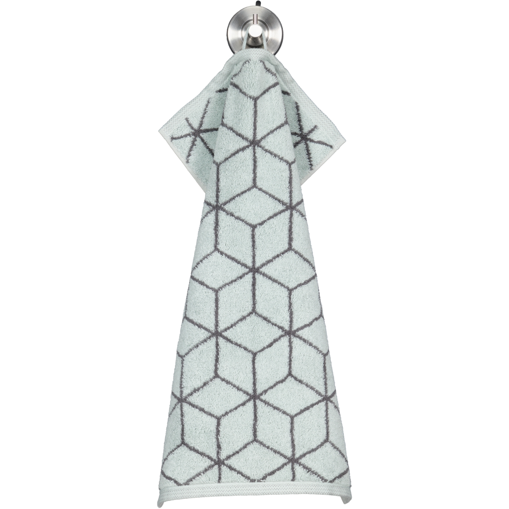 Villeroy & Boch Coordinates Carré Colors 2559 sage green/graphit - 47 - Gästetuch 30x50 cm