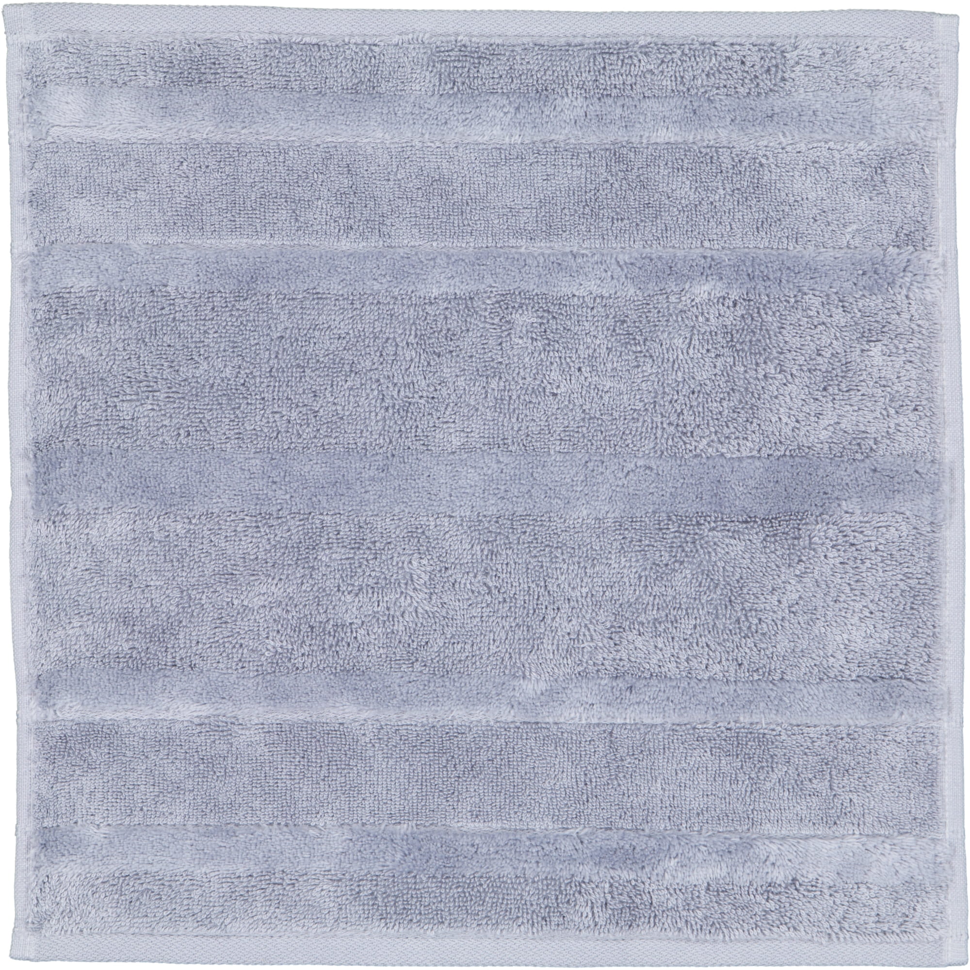 Cawö Handtücher Noblesse2 Uni 1002 nordic blue - 187 - Seiflappen 30x30 cm