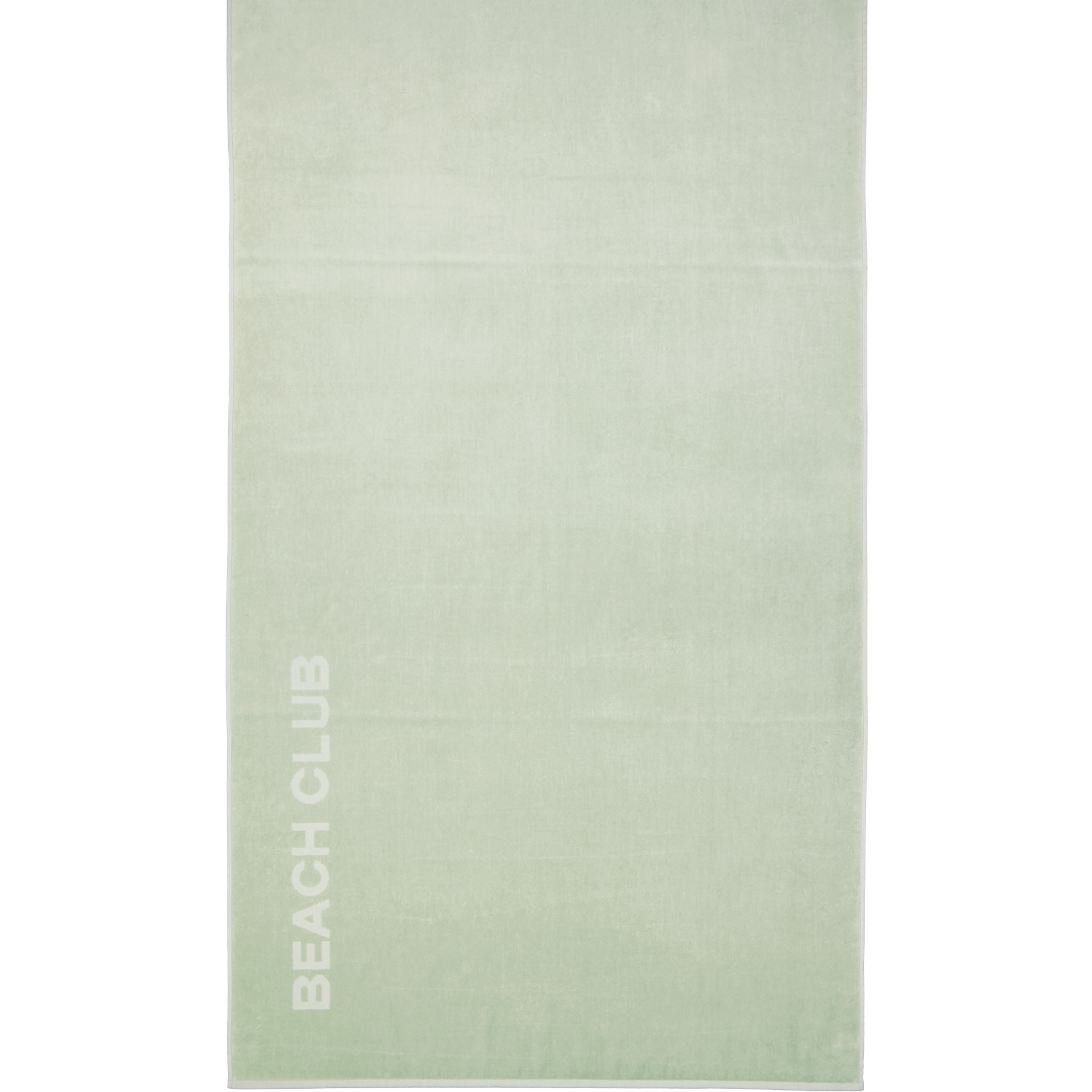 Vossen Strandtücher Beach Club eukalyptus - 5285 - Strandtuch 100x180 cm