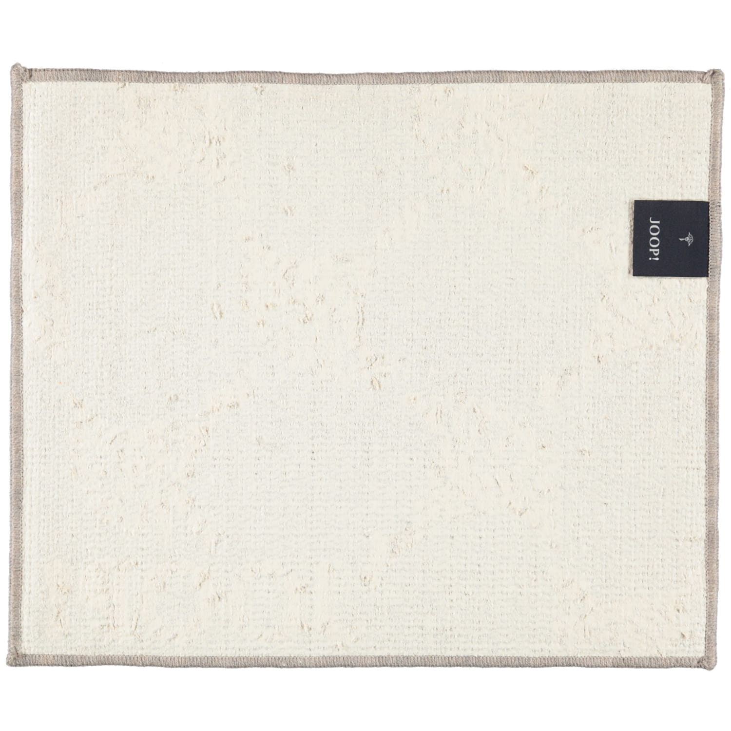 JOOP! Badteppich New Cornflower Allover 142 - Farbe: Graphit - 1108 - 50x60 cm