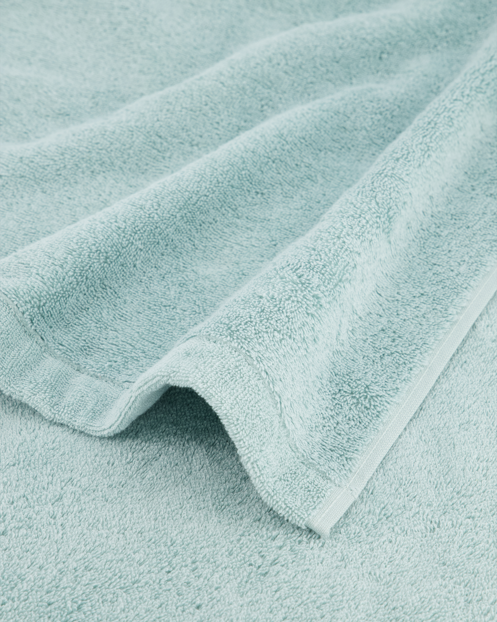 Cawö Handtücher Lifestyle Uni 7007 seegrün - 455 - Seiflappen 30x30 cm