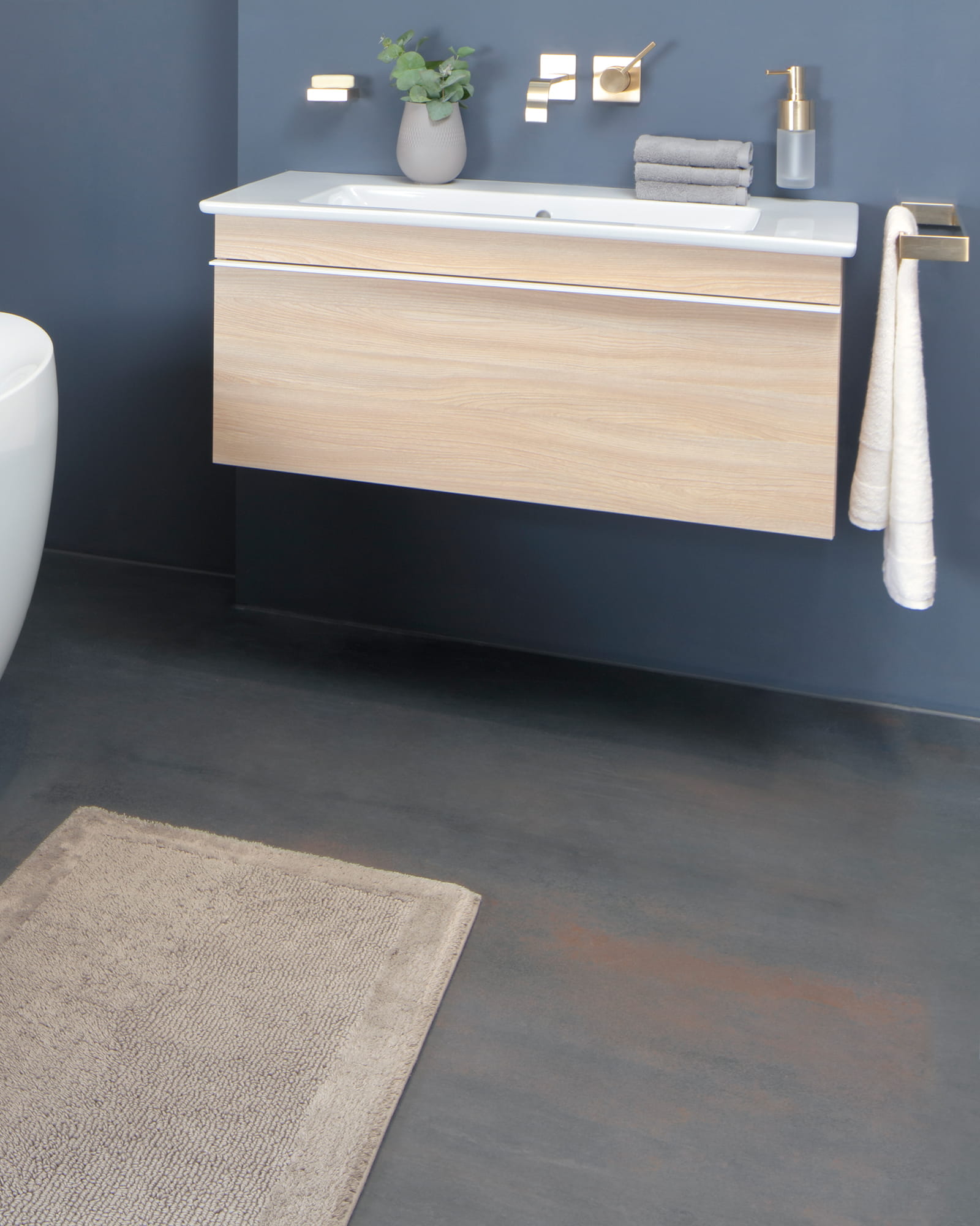 Villeroy & Boch - Badteppich Coordinates Charisma 2555 - Farbe: stone - 727
