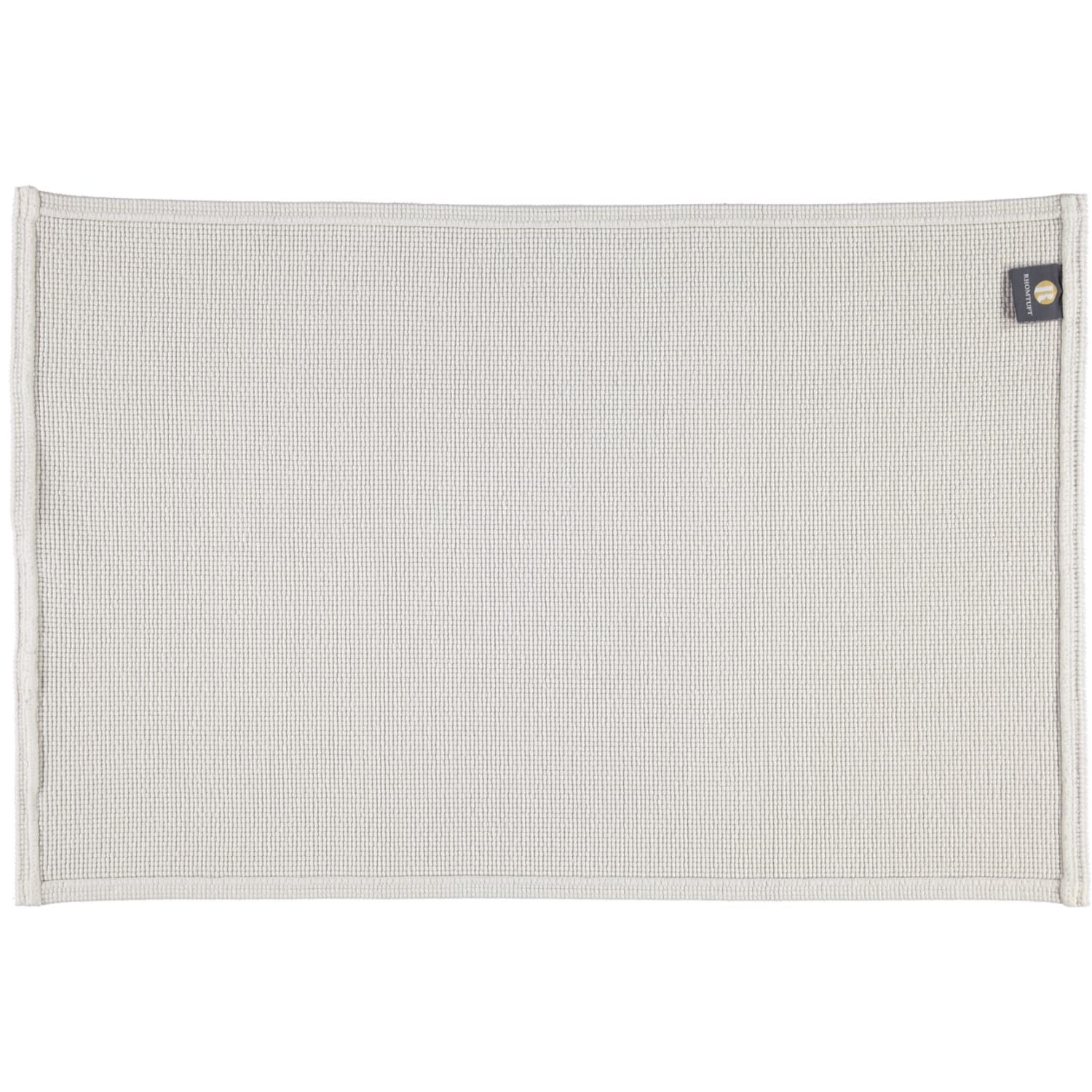 Rhomtuft - Badteppiche Plain - Farbe: perlgrau - 11 - 60x90 cm